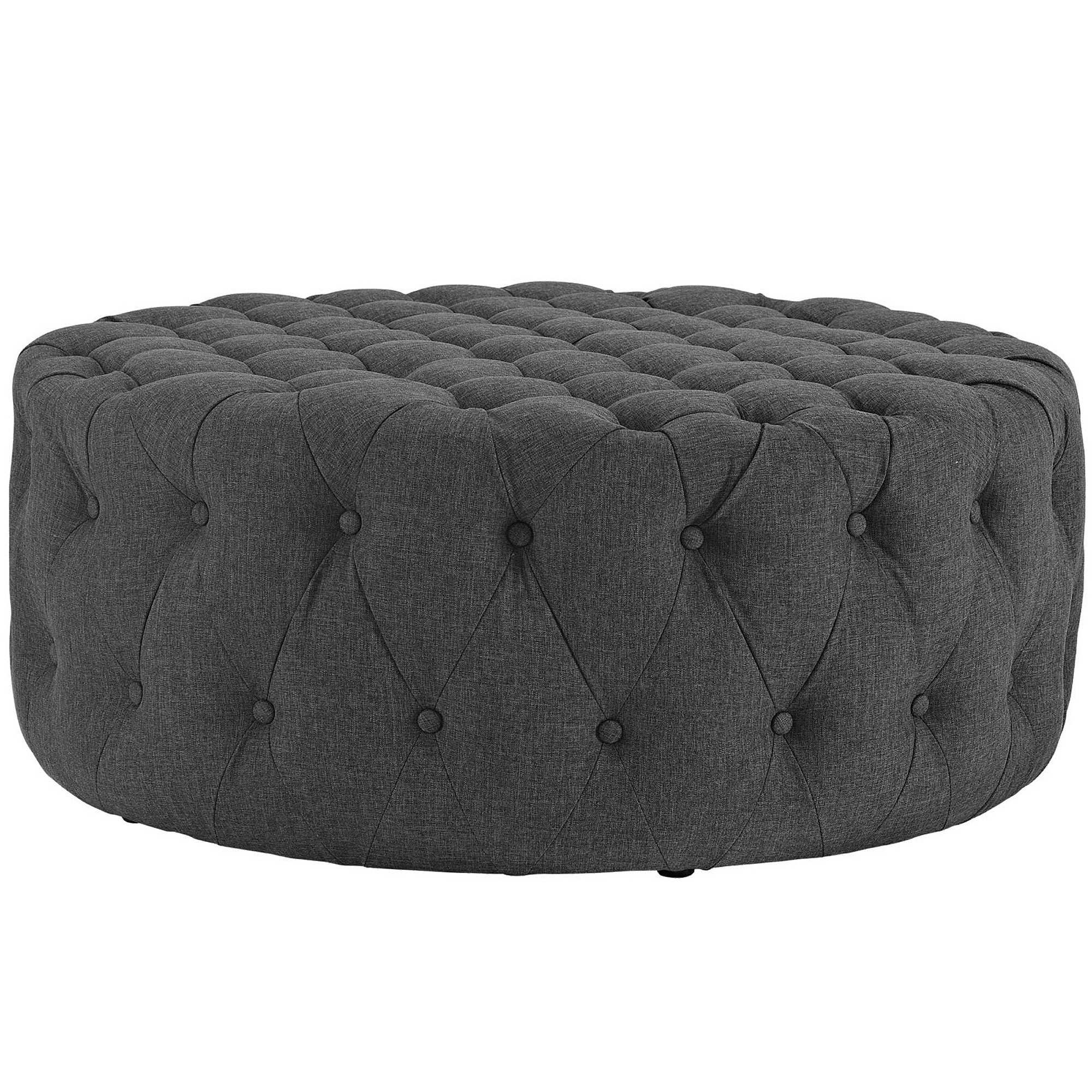 Amour Upholstered Fabric Ottoman by Modway - Best Buy Furniture