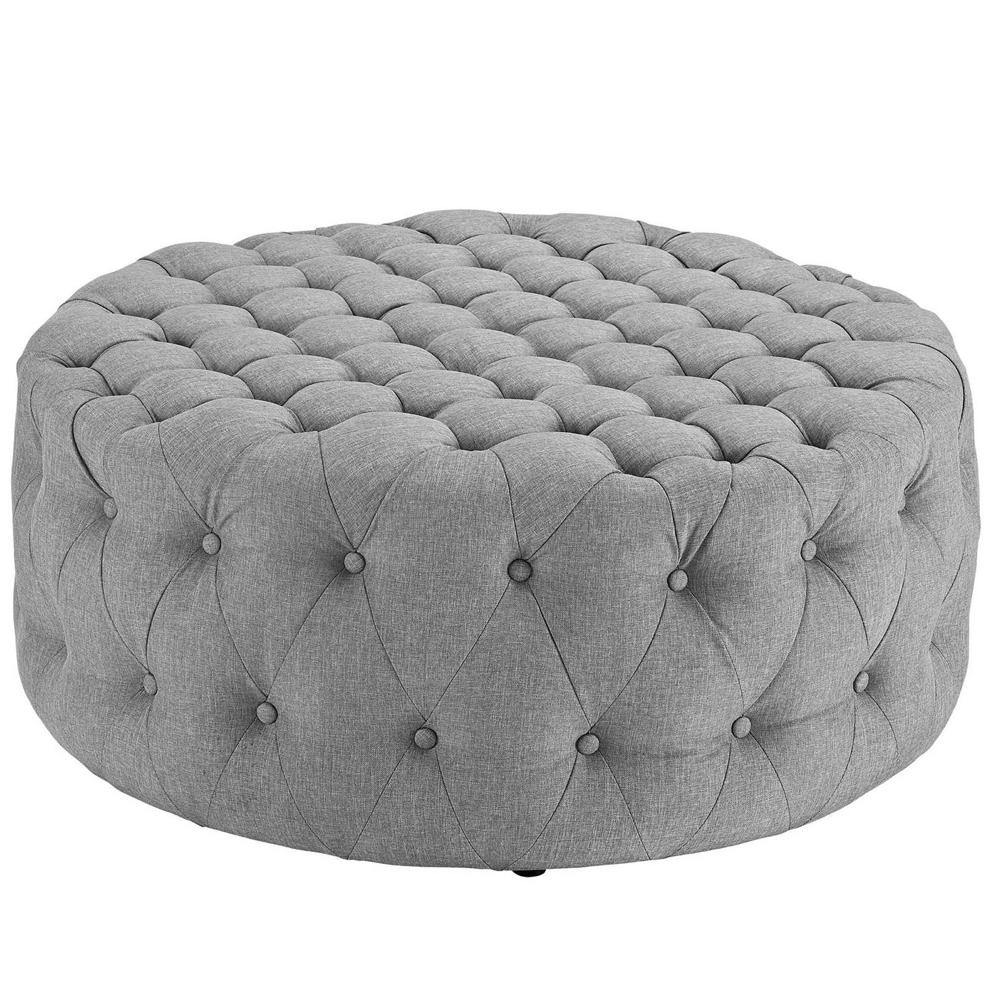 Amour Upholstered Fabric Ottoman by Modway - Best Buy Furniture