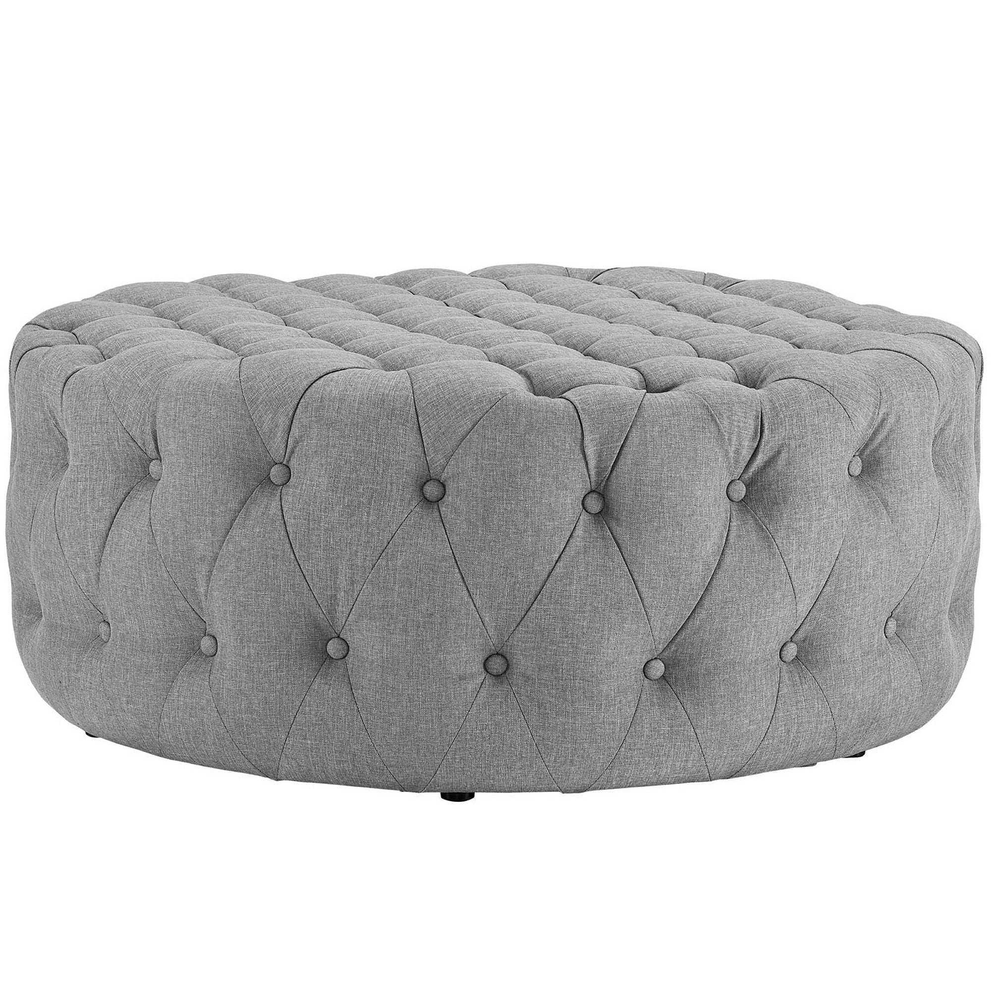 Amour Upholstered Fabric Ottoman by Modway - Best Buy Furniture