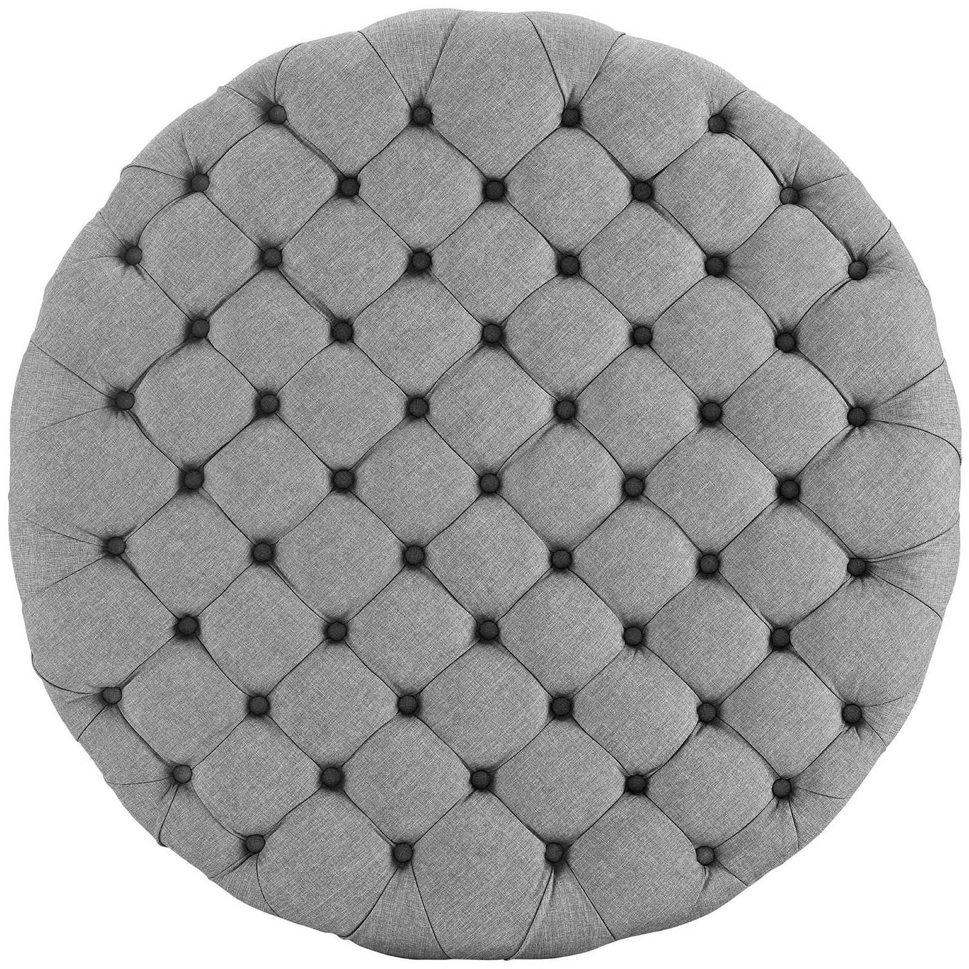 Amour Upholstered Fabric Ottoman by Modway - Best Buy Furniture