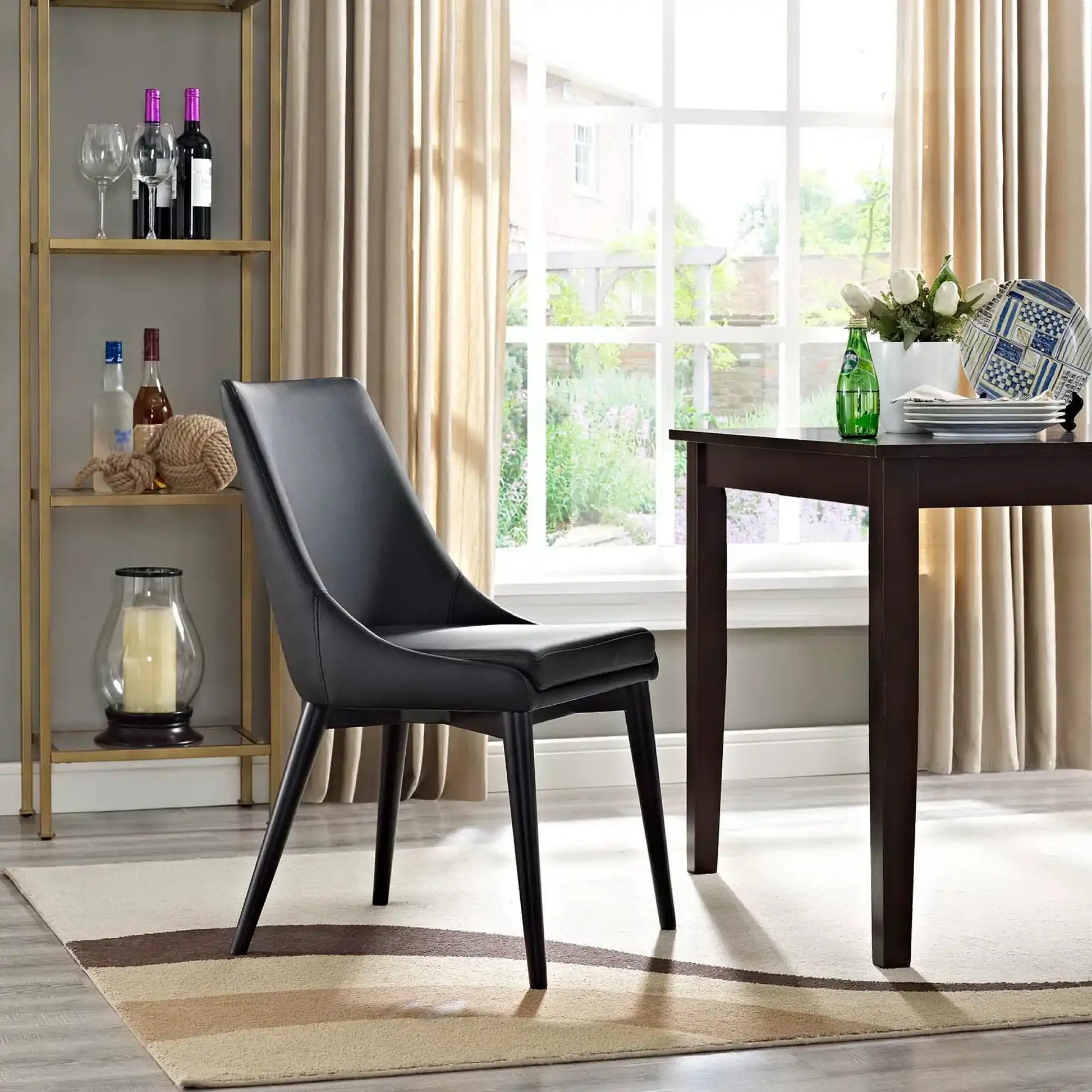 Viscount Vegan Leather Dining Chair by Modway - Best Buy Furniture