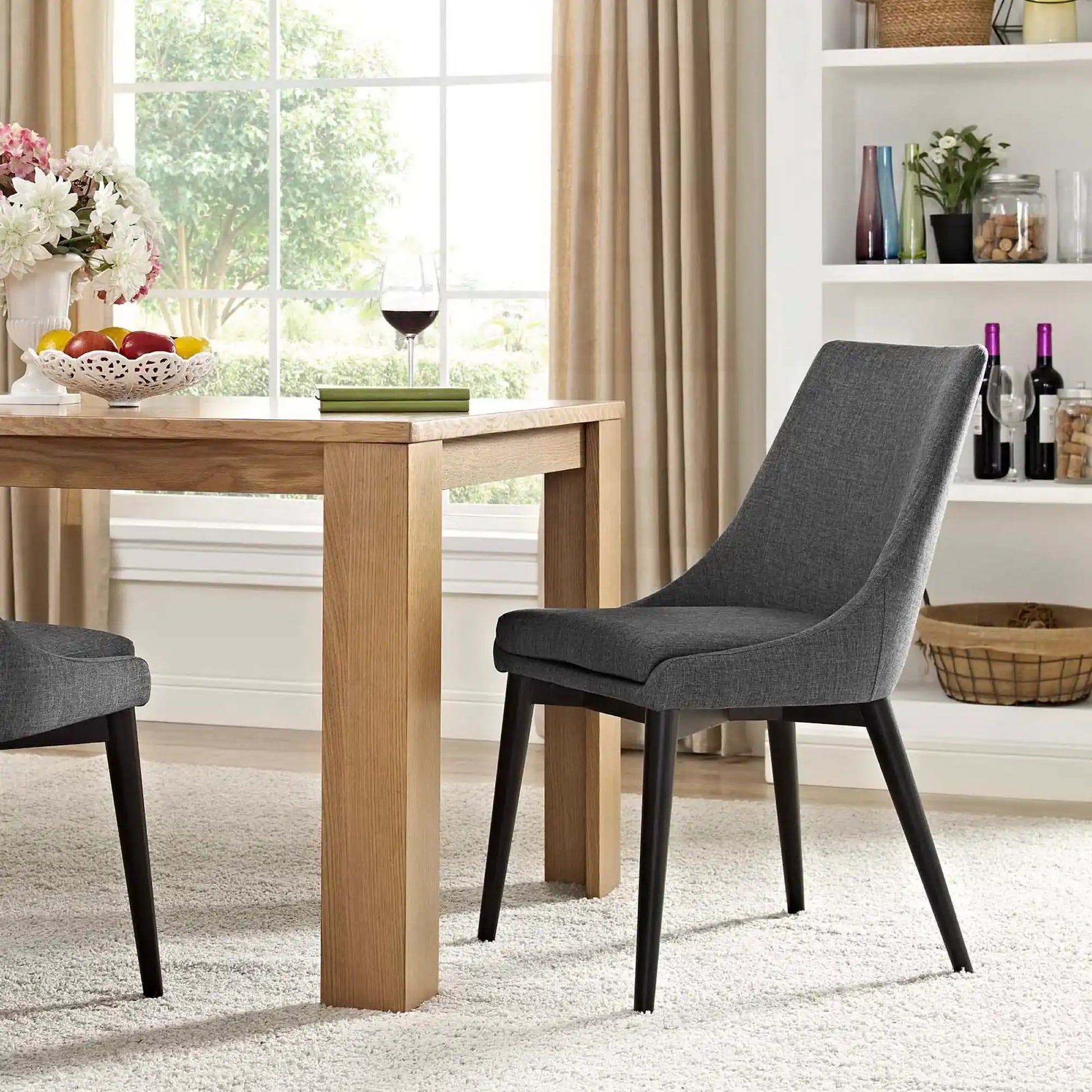 Viscount Fabric Dining Chair by Modway - Best Buy Furniture