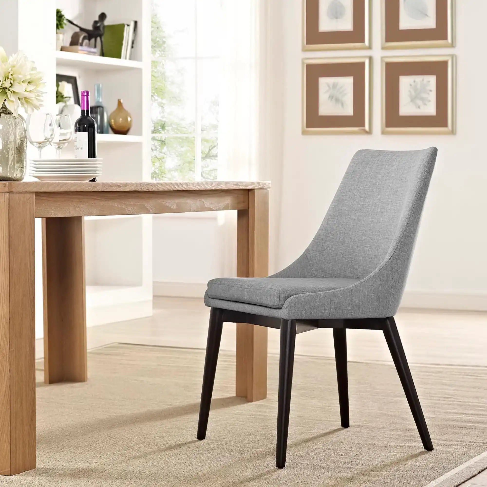 Viscount Fabric Dining Chair by Modway - Best Buy Furniture