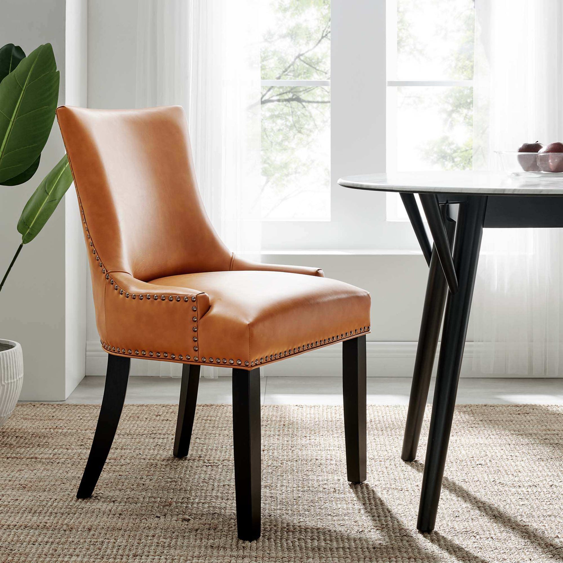 Marquis Vegan Leather Dining Chair by Modway - Best Buy Furniture