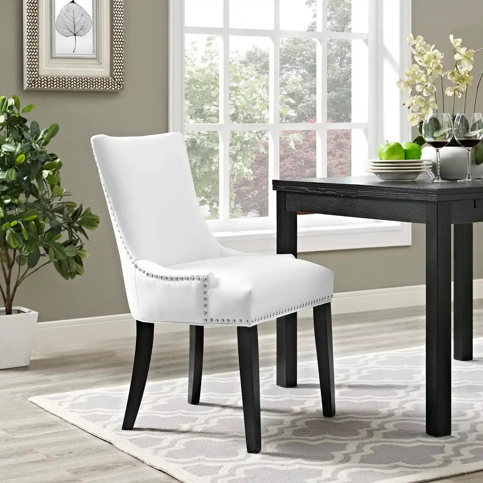 Marquis Vegan Leather Dining Chair by Modway - Best Buy Furniture