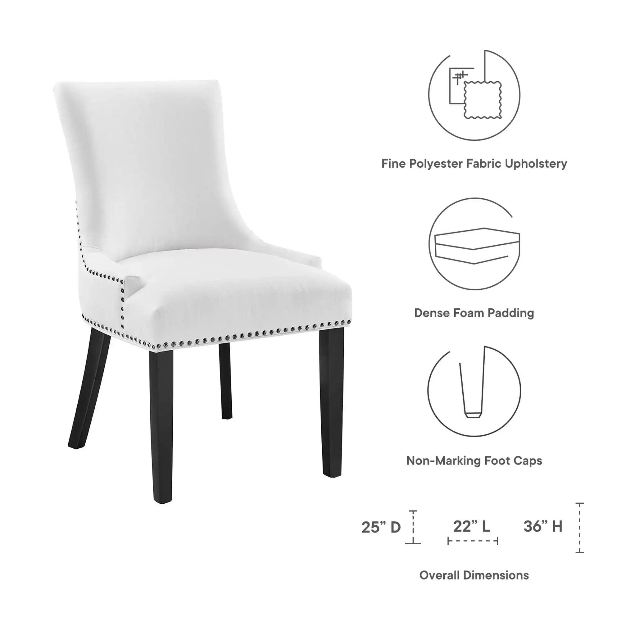 Marquis Fabric Dining Chair by Modway - Best Buy Furniture