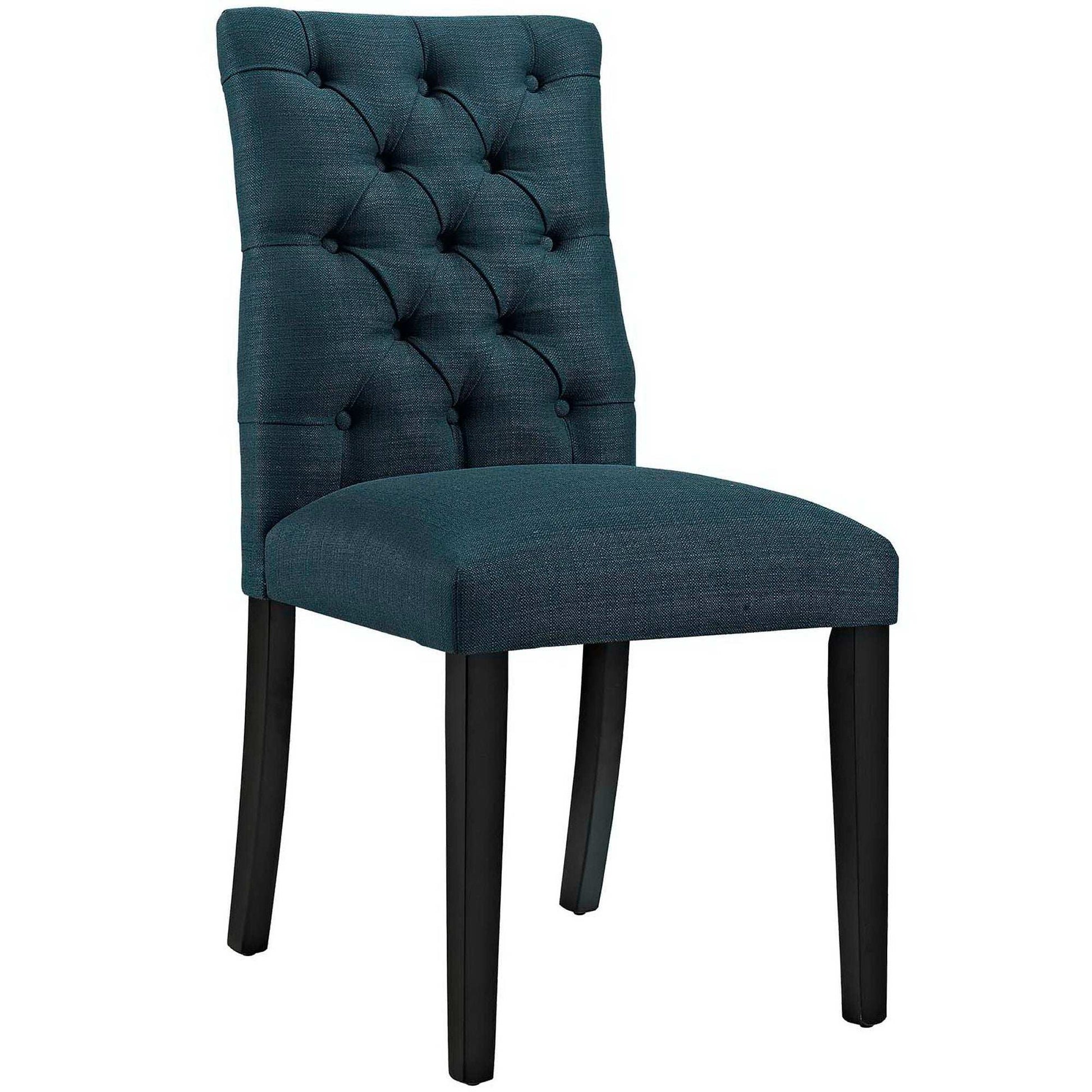 Duchess Button Tufted Fabric Dining Chair by Modway - Best Buy Furniture
