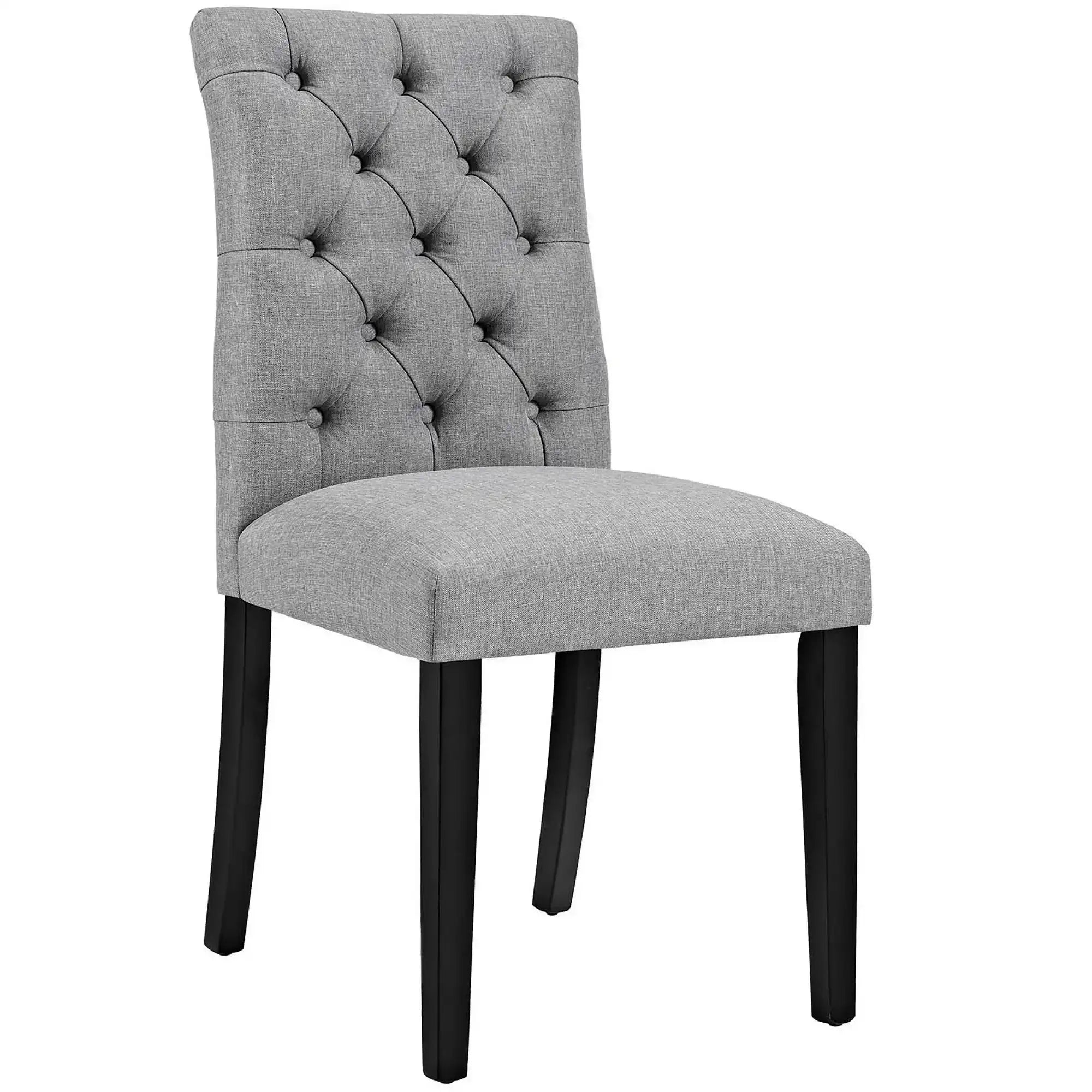 Duchess Button Tufted Fabric Dining Chair by Modway - Best Buy Furniture