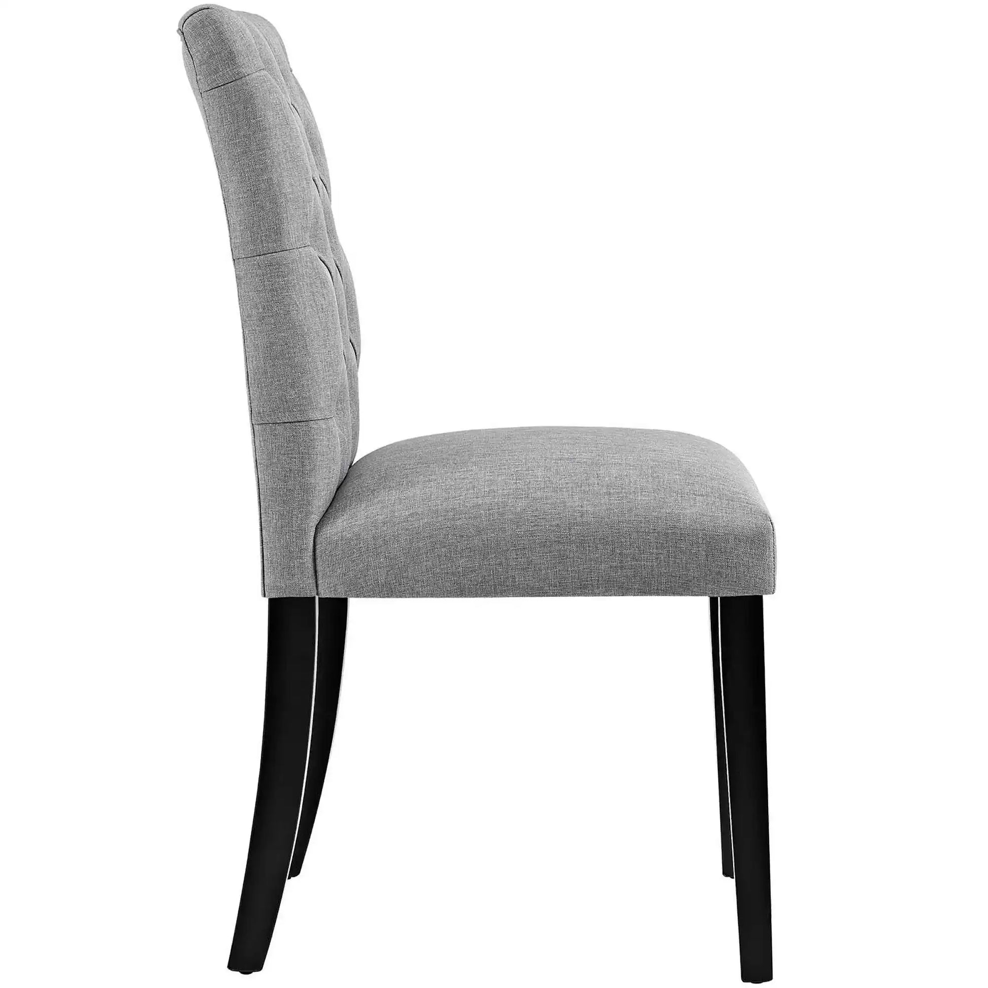 Duchess Button Tufted Fabric Dining Chair by Modway - Best Buy Furniture