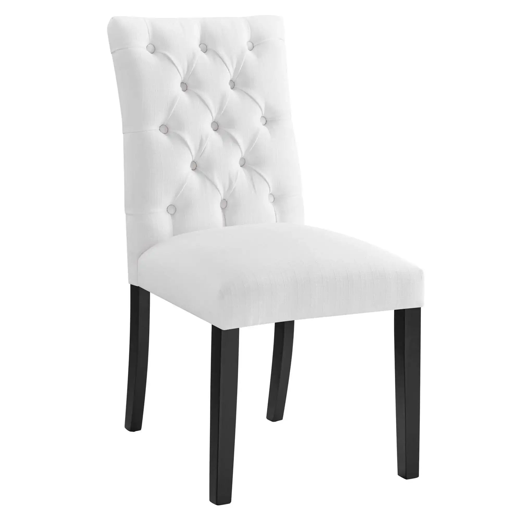 Duchess Button Tufted Fabric Dining Chair by Modway - Best Buy Furniture