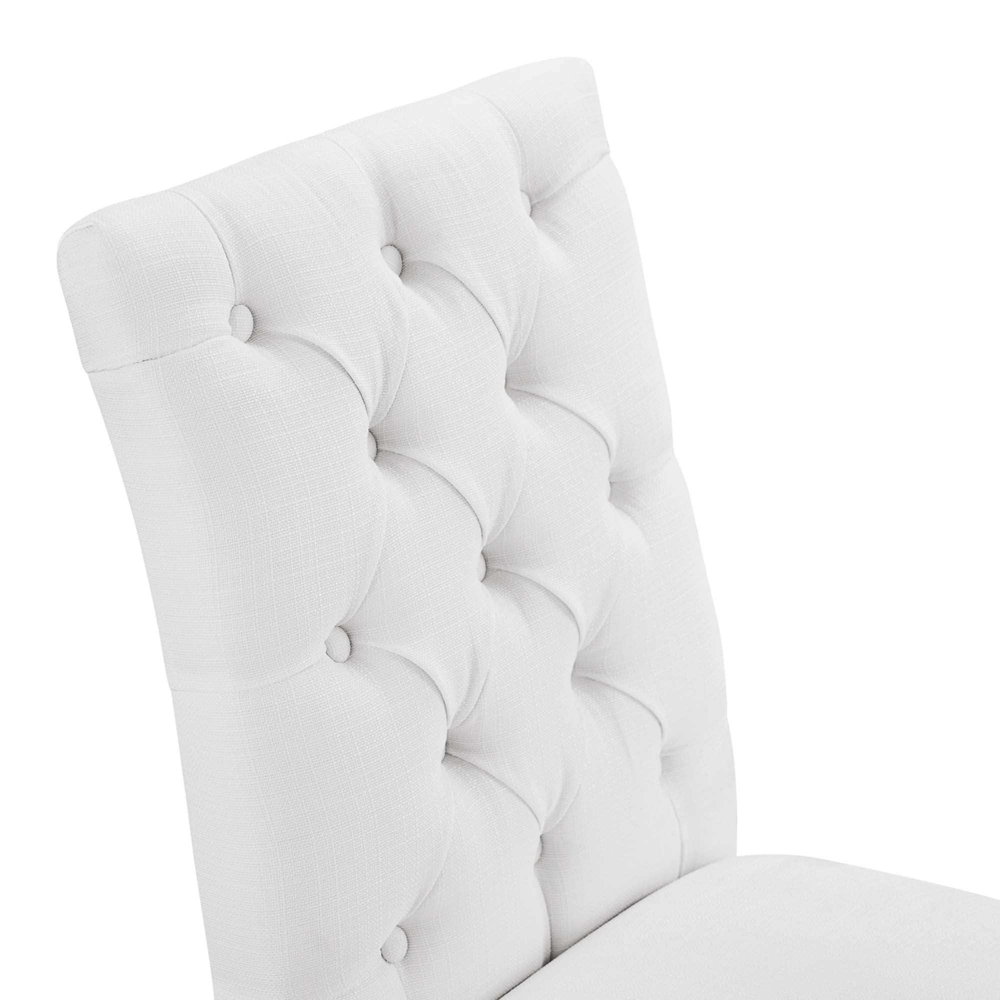 Duchess Button Tufted Fabric Dining Chair by Modway - Best Buy Furniture
