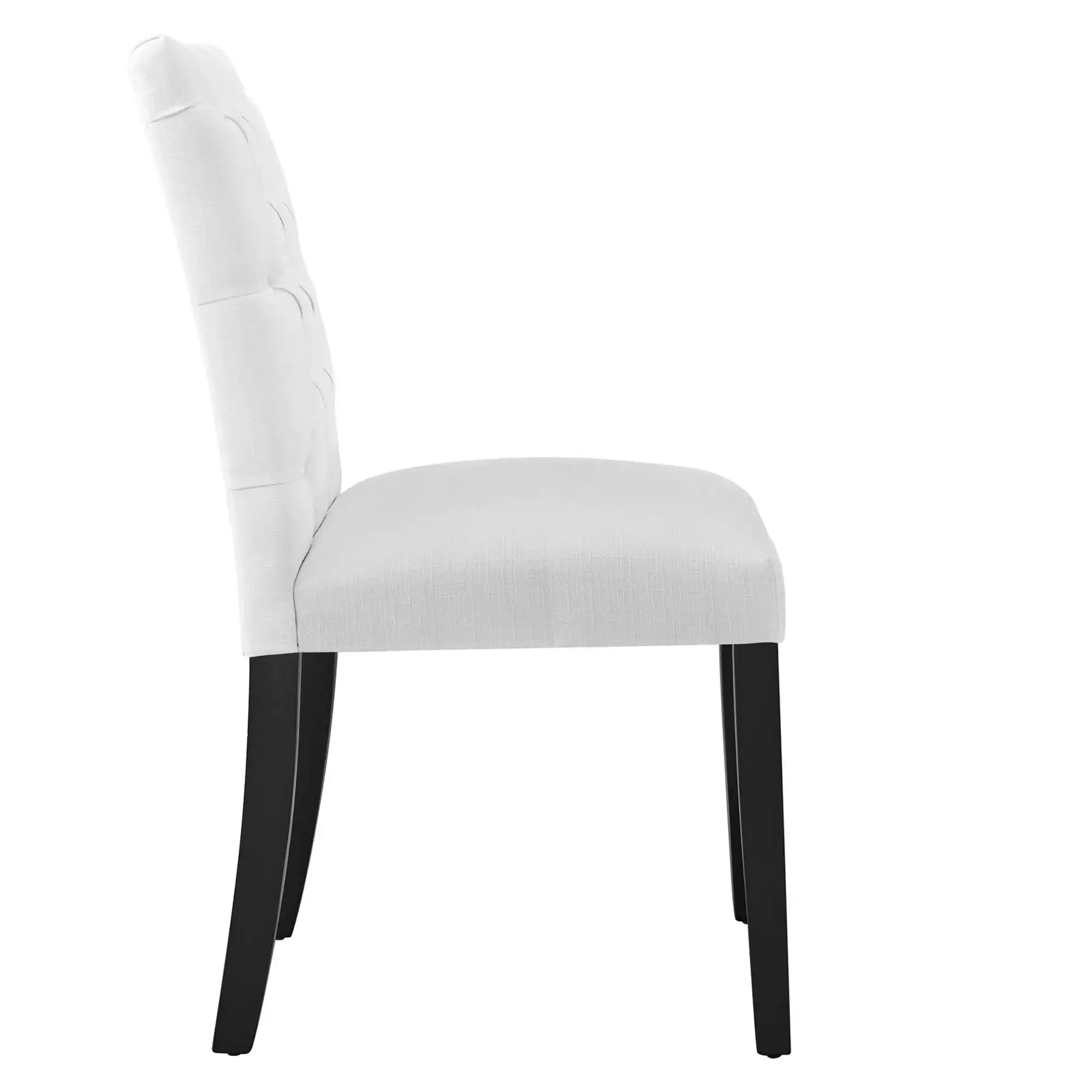Duchess Button Tufted Fabric Dining Chair by Modway - Best Buy Furniture