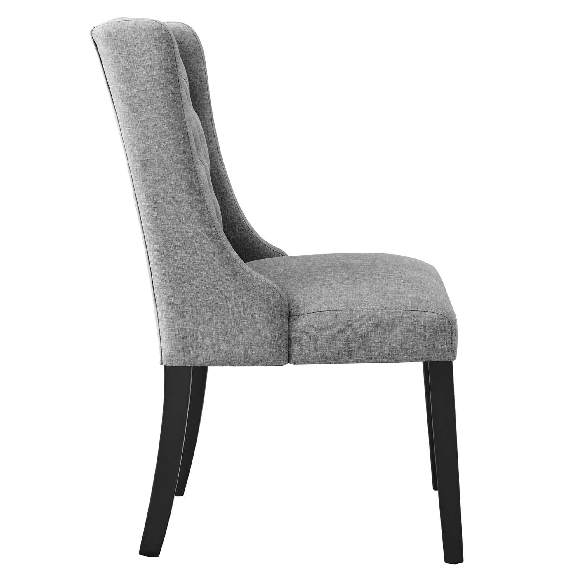 Baronet Button Tufted Fabric Dining Chair by Modway - Best Buy Furniture