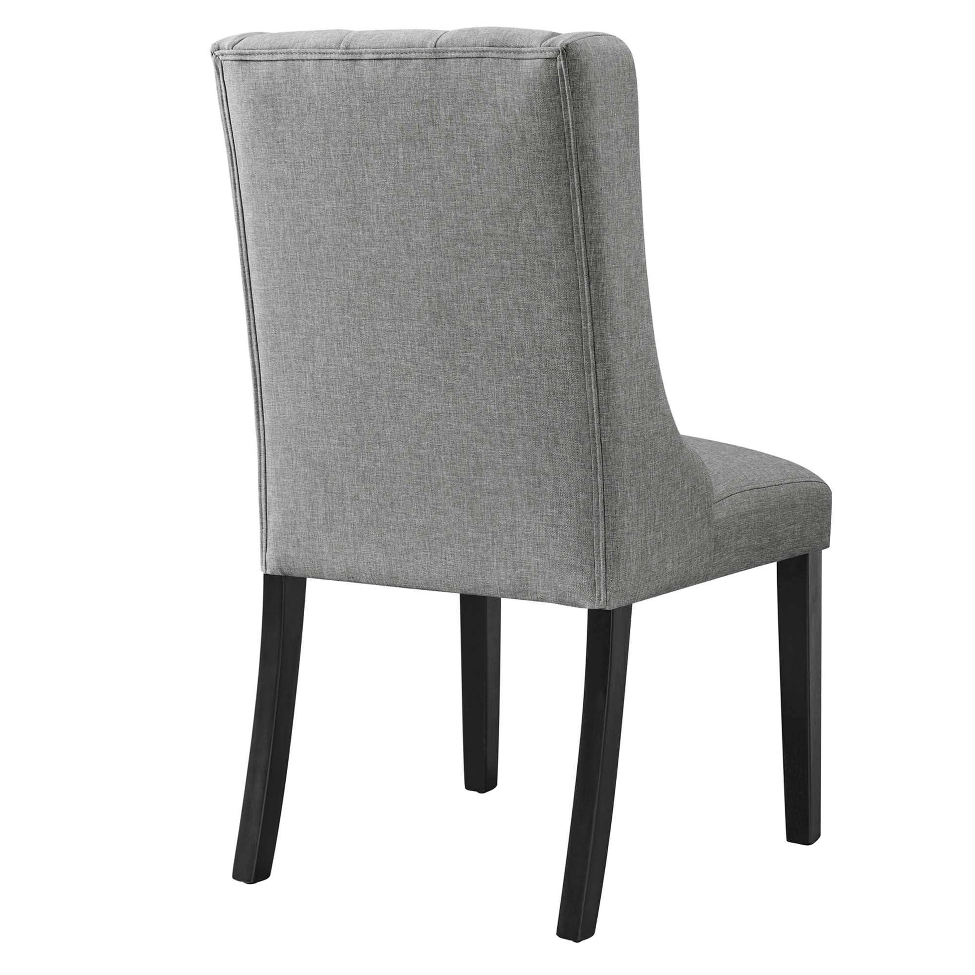 Baronet Button Tufted Fabric Dining Chair by Modway - Best Buy Furniture