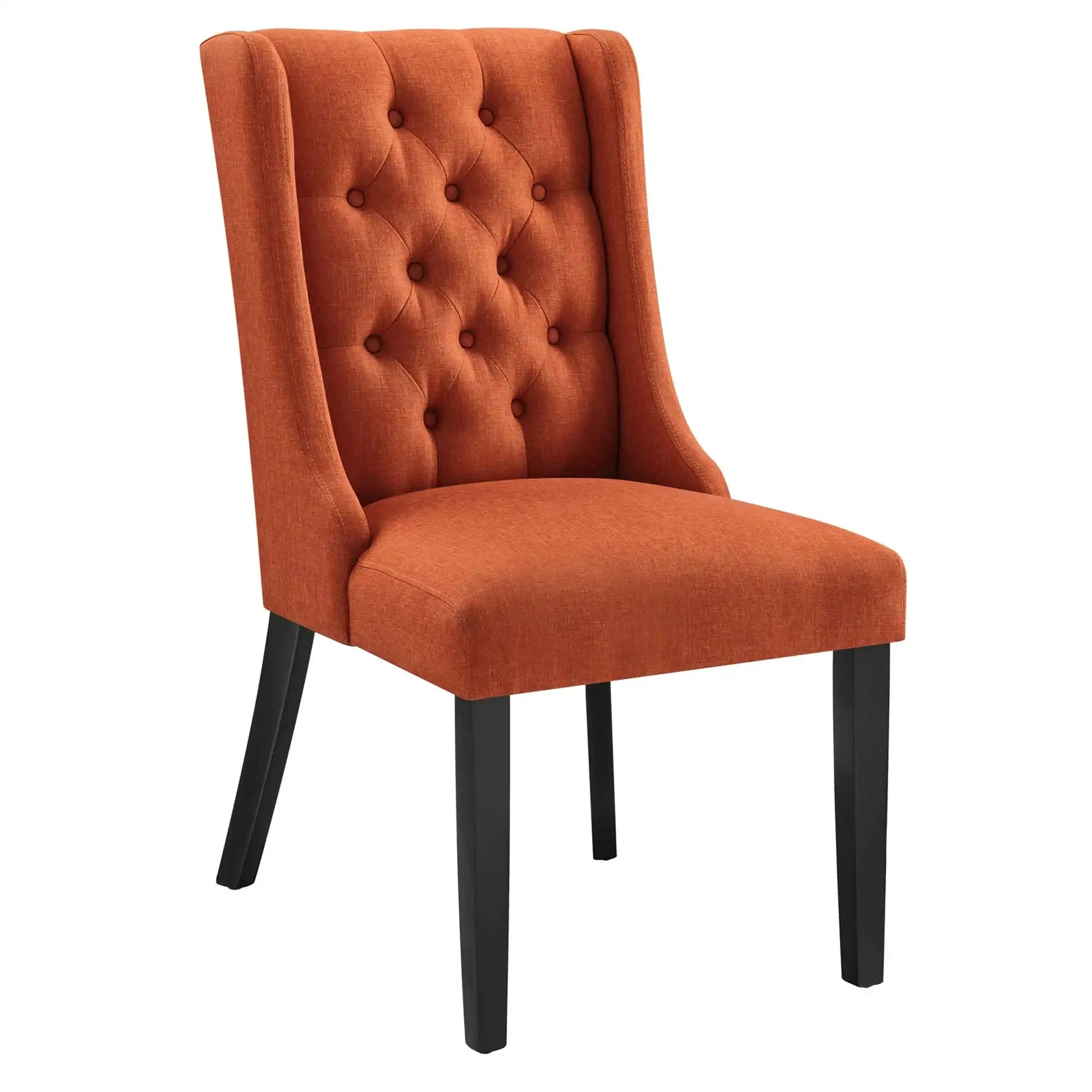 Baronet Button Tufted Fabric Dining Chair by Modway - Best Buy Furniture