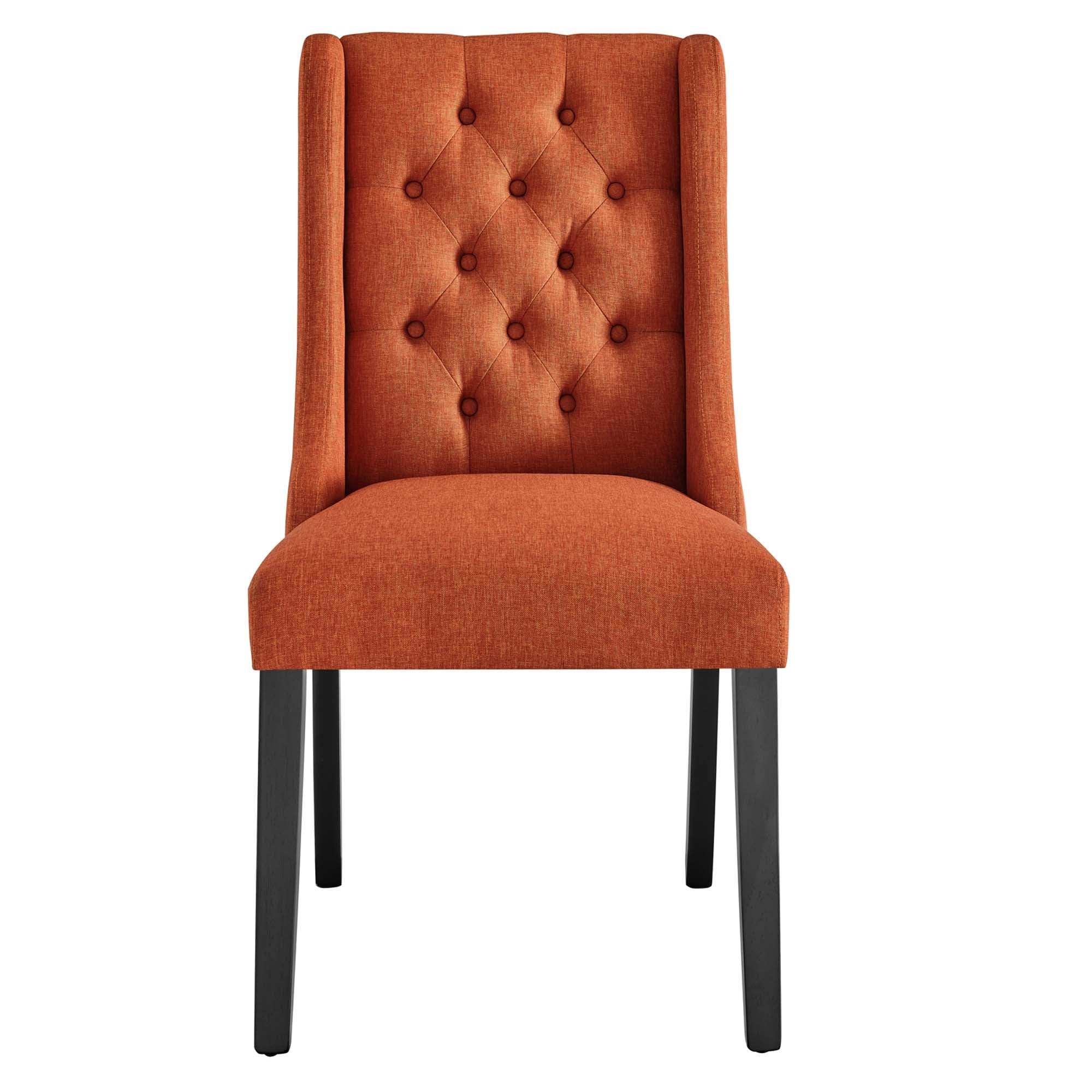Baronet Button Tufted Fabric Dining Chair by Modway - Best Buy Furniture