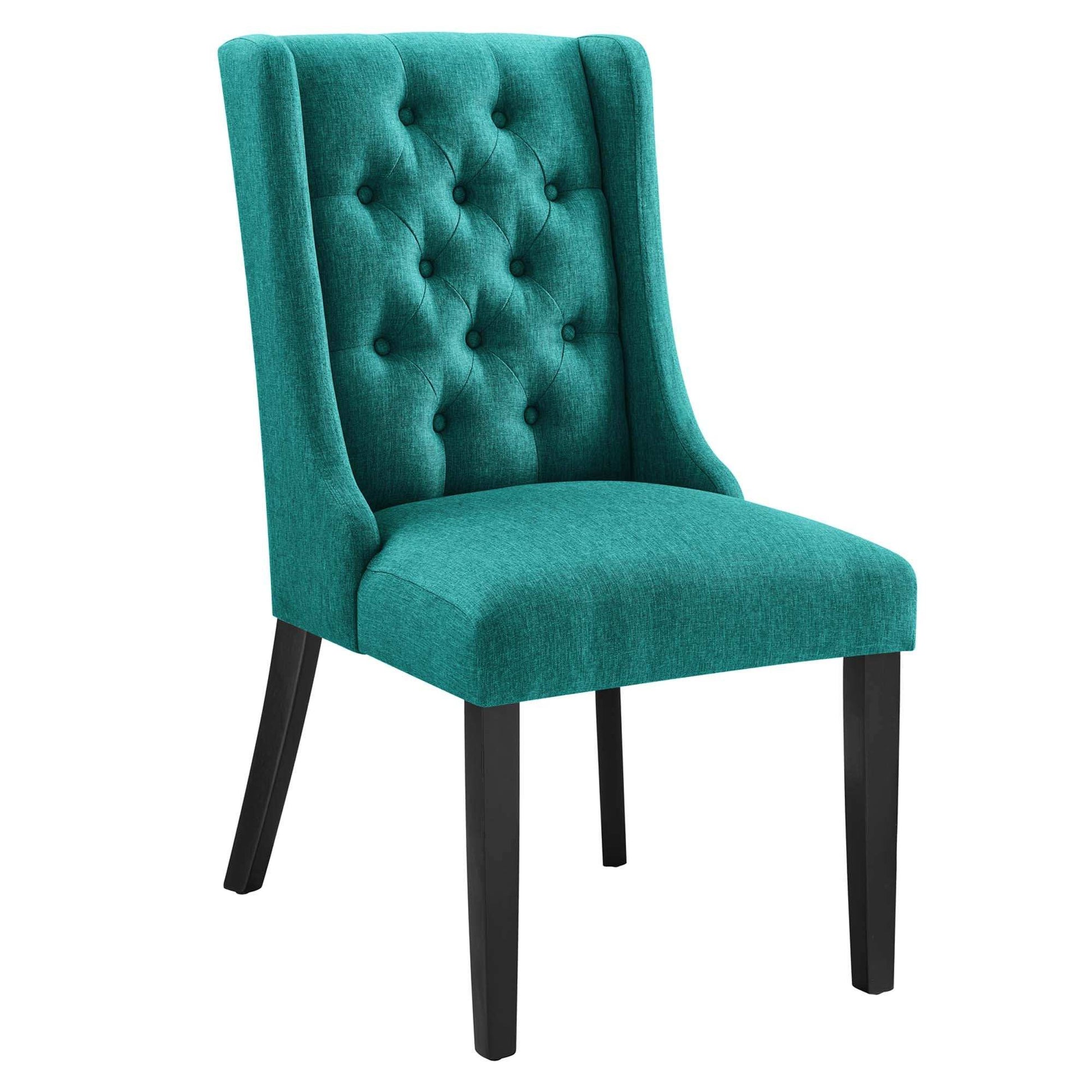 Baronet Button Tufted Fabric Dining Chair by Modway - Best Buy Furniture