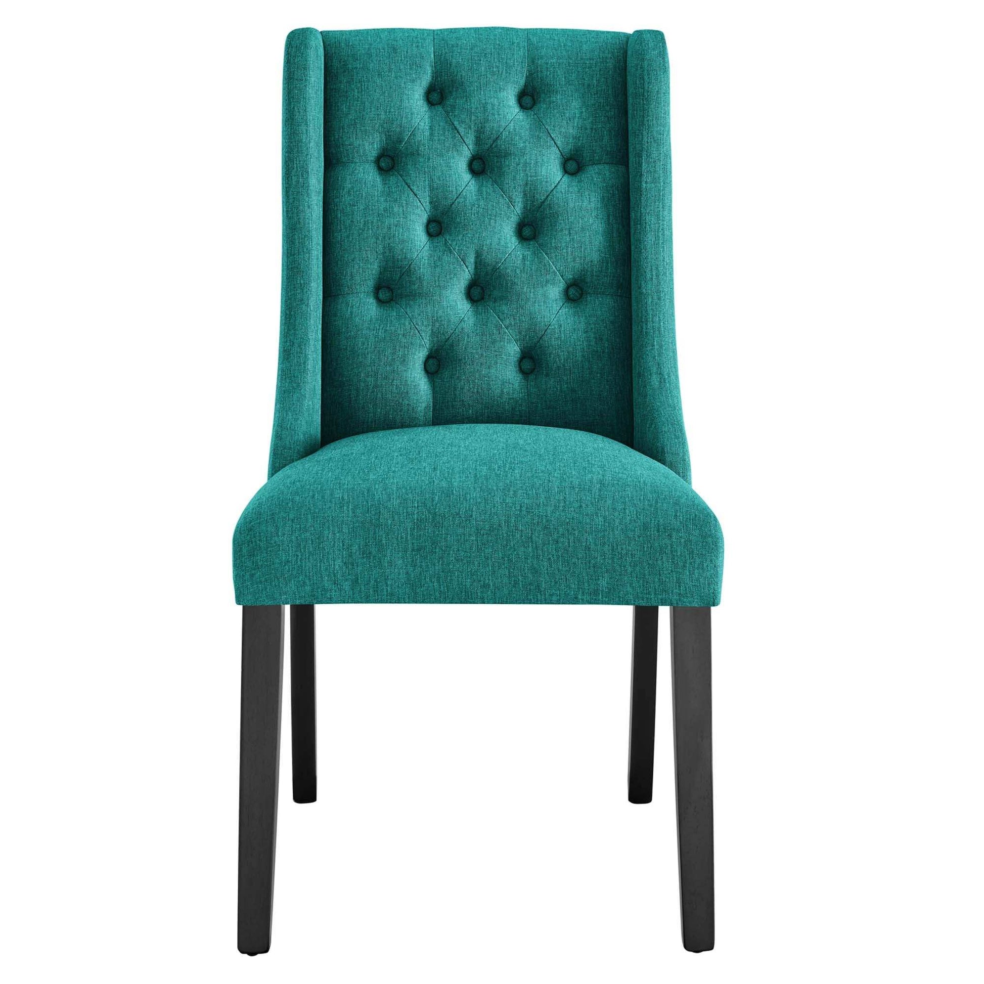 Baronet Button Tufted Fabric Dining Chair by Modway - Best Buy Furniture