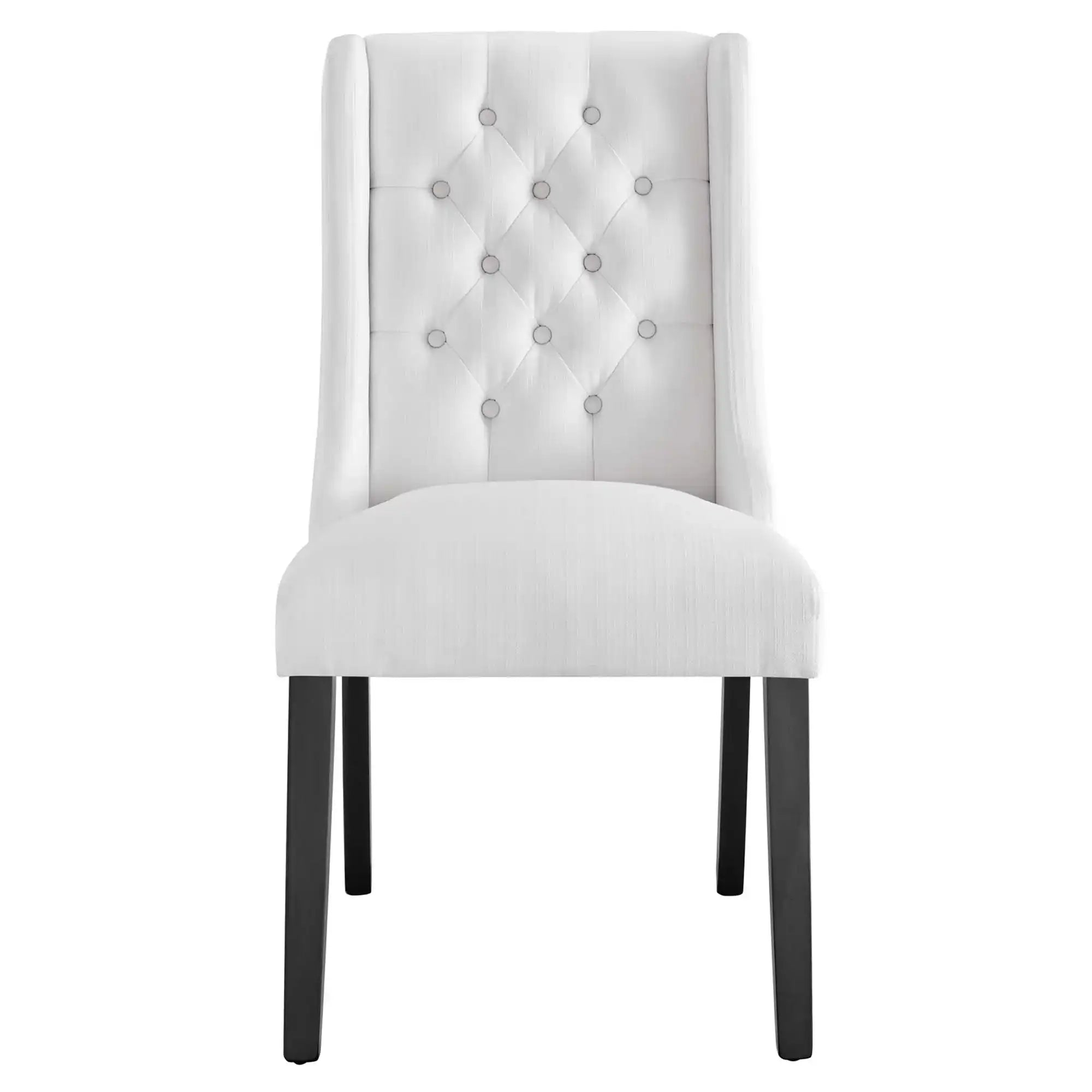 Baronet Button Tufted Fabric Dining Chair by Modway - Best Buy Furniture