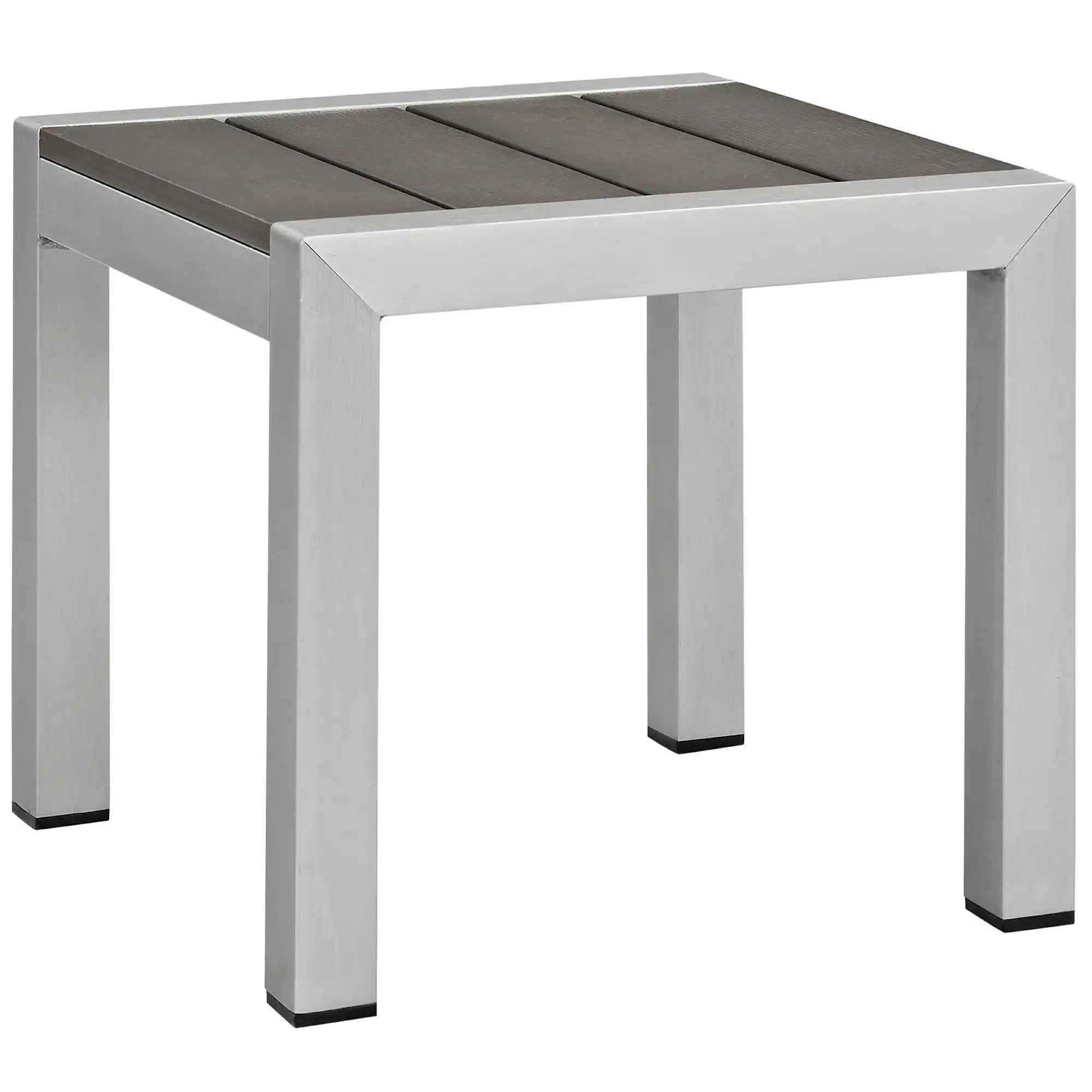Shore Outdoor Patio Aluminum Side Table by Modway - Best Buy Furniture