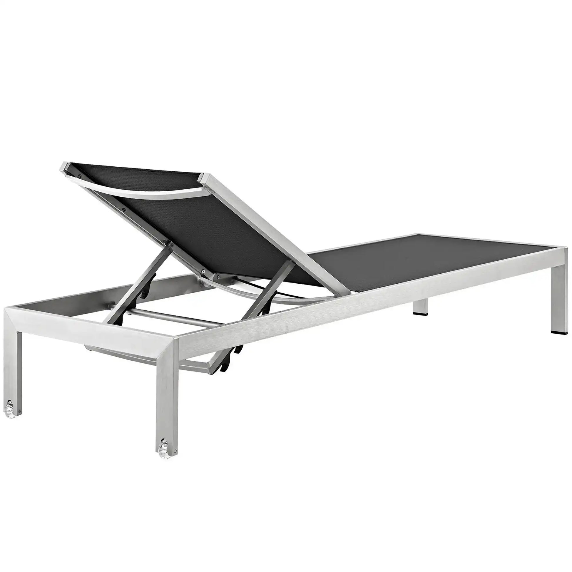 Shore Outdoor Patio Aluminum Mesh Chaise by Modway - Best Buy Furniture