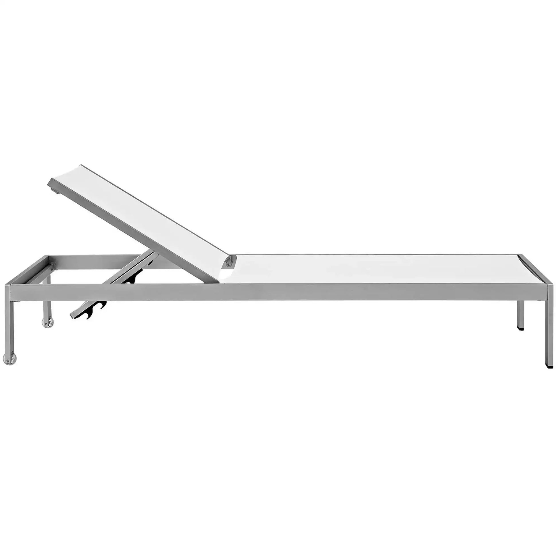 Shore Outdoor Patio Aluminum Mesh Chaise by Modway - Best Buy Furniture