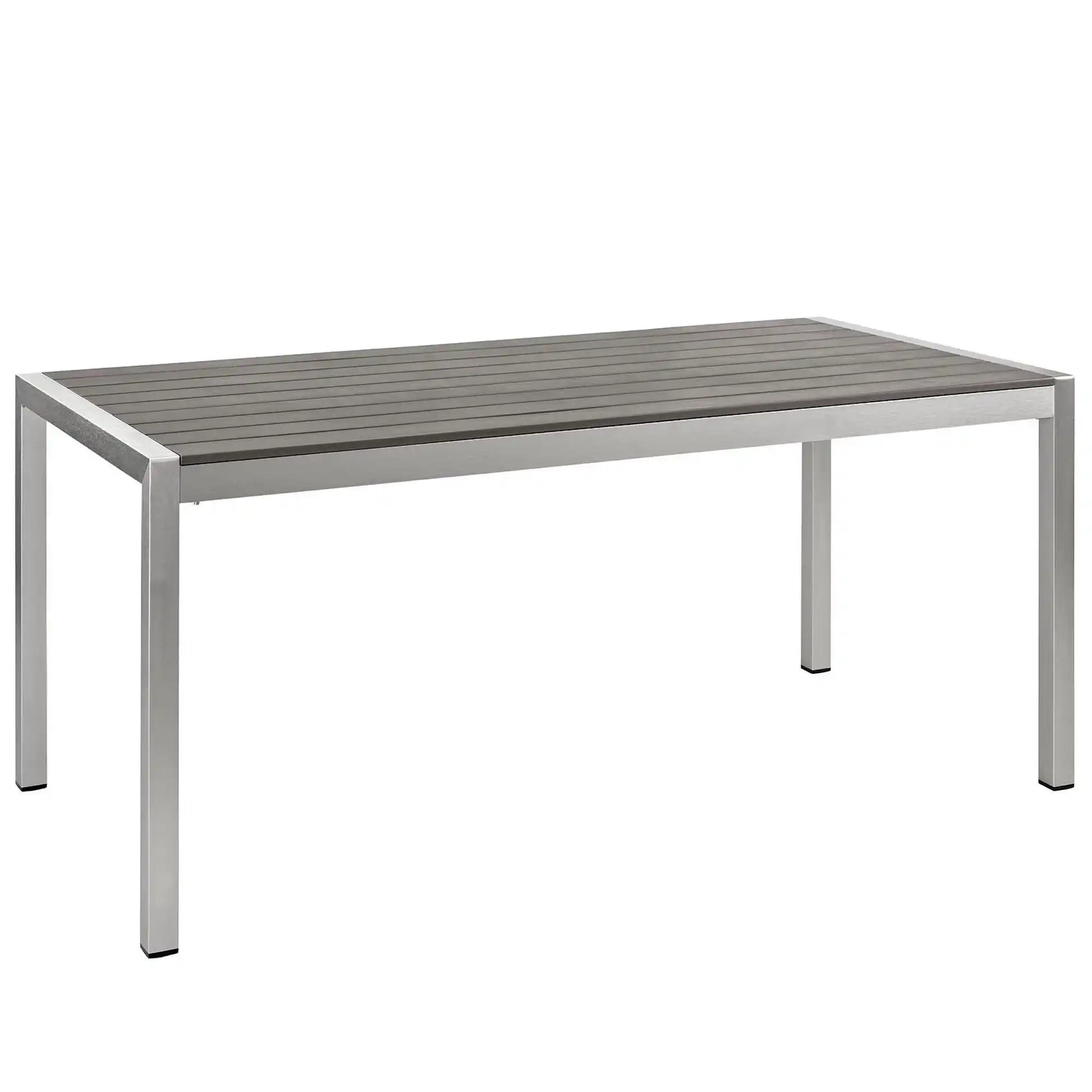 Shore Outdoor Patio Aluminum Dining Table by Modway - Best Buy Furniture