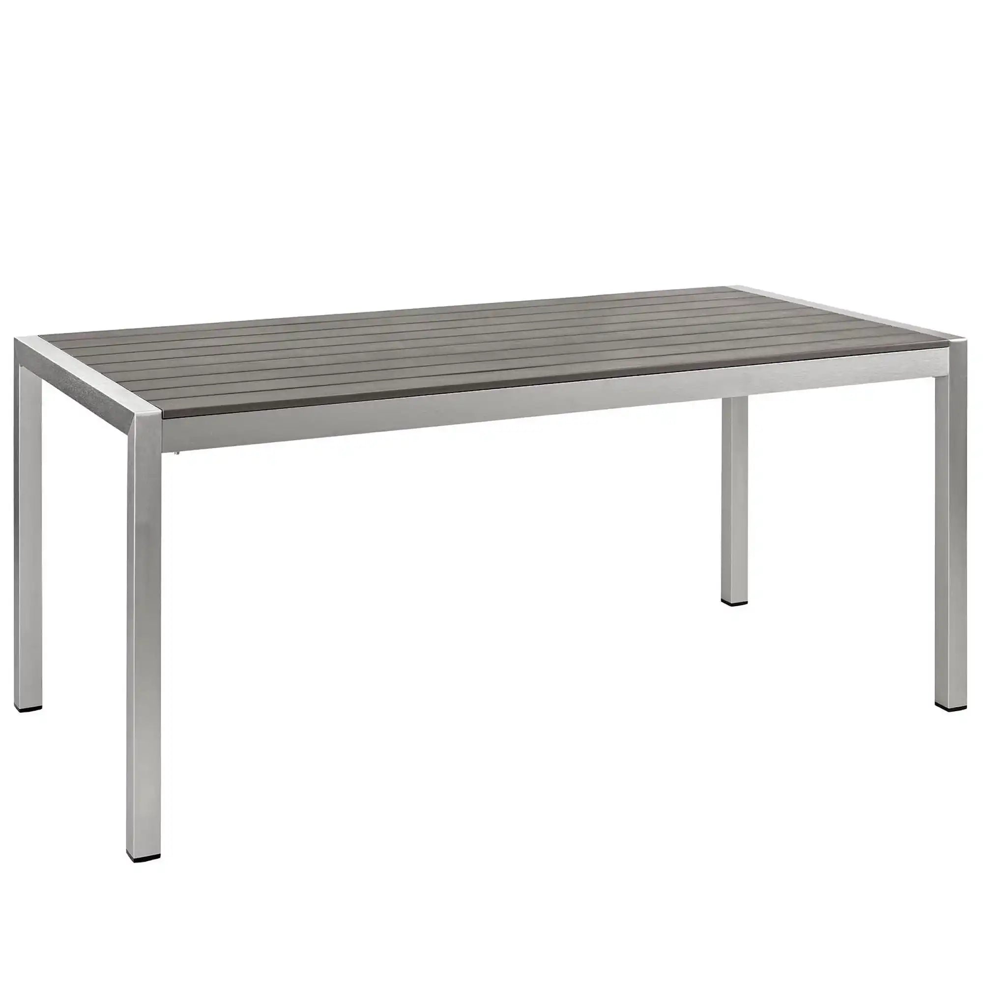 Shore Outdoor Patio Aluminum Dining Table by Modway - Best Buy Furniture
