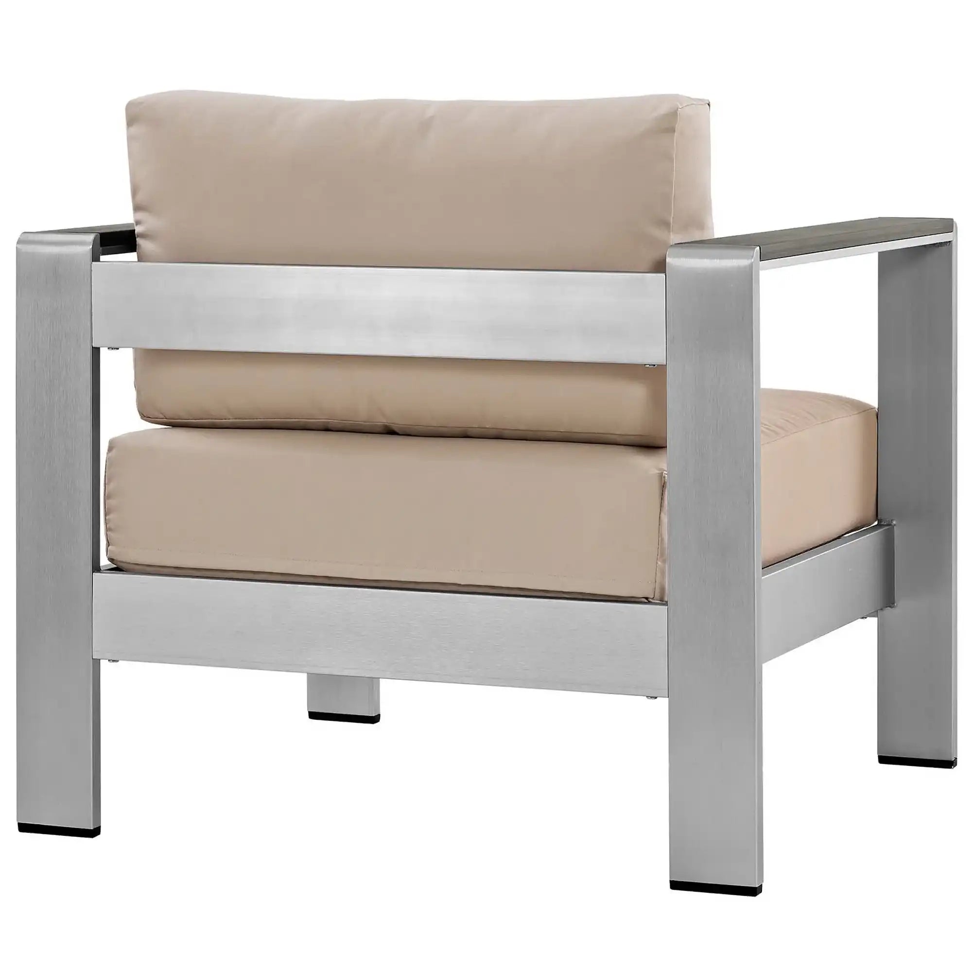Shore Outdoor Patio Aluminum Armchair by Modway - Best Buy Furniture