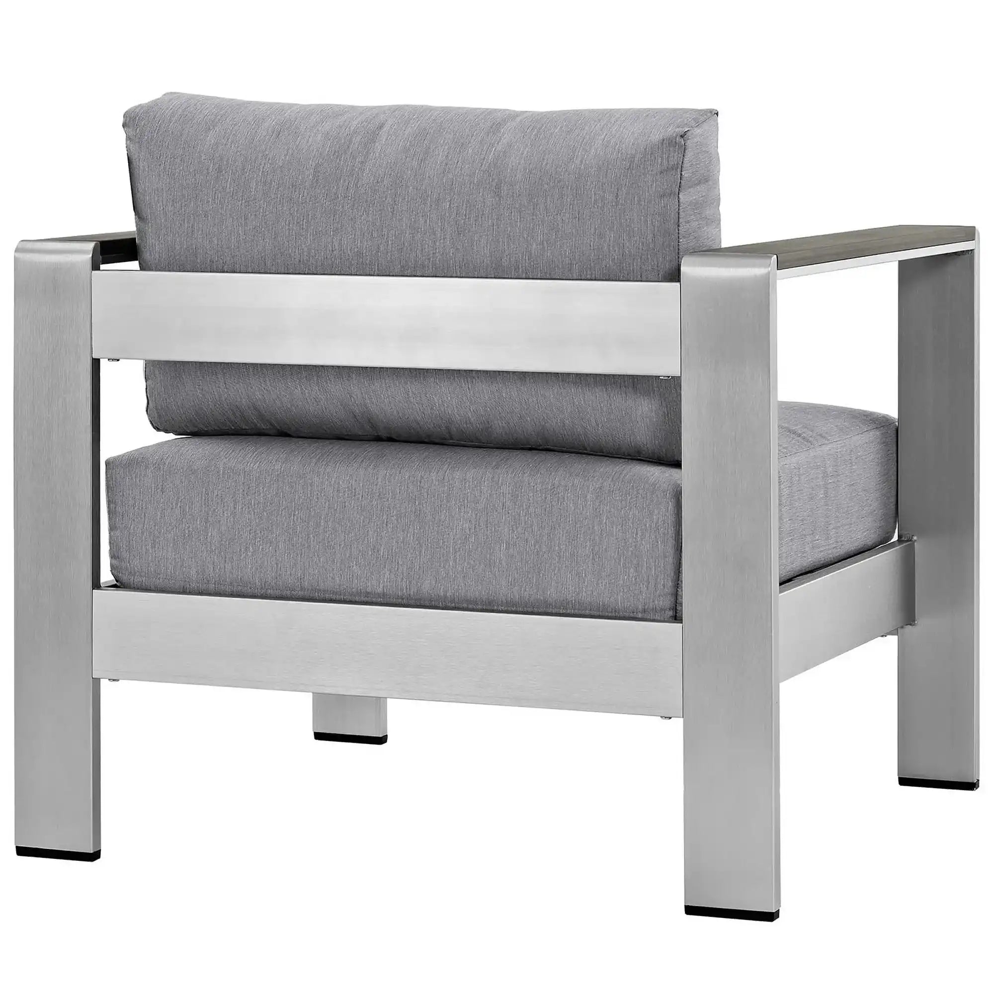 Shore Outdoor Patio Aluminum Armchair by Modway - Best Buy Furniture