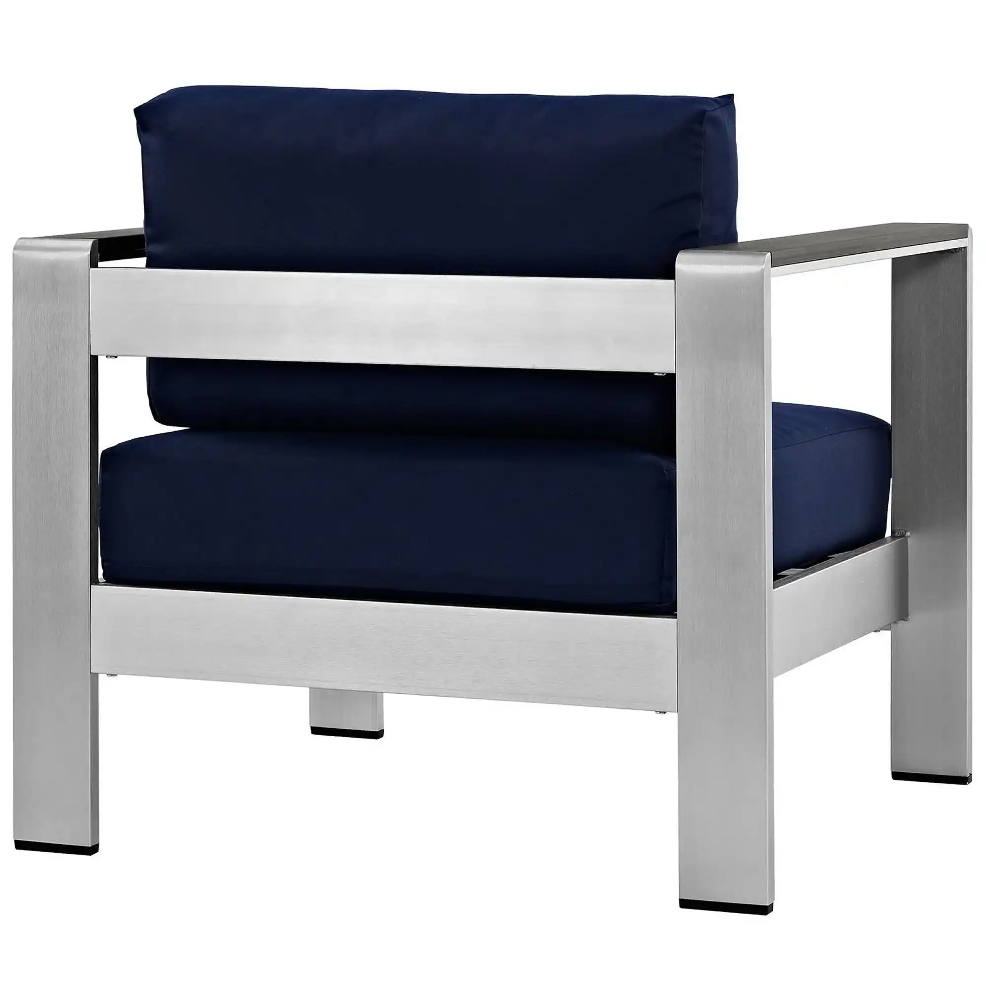 Shore Outdoor Patio Aluminum Armchair by Modway - Best Buy Furniture