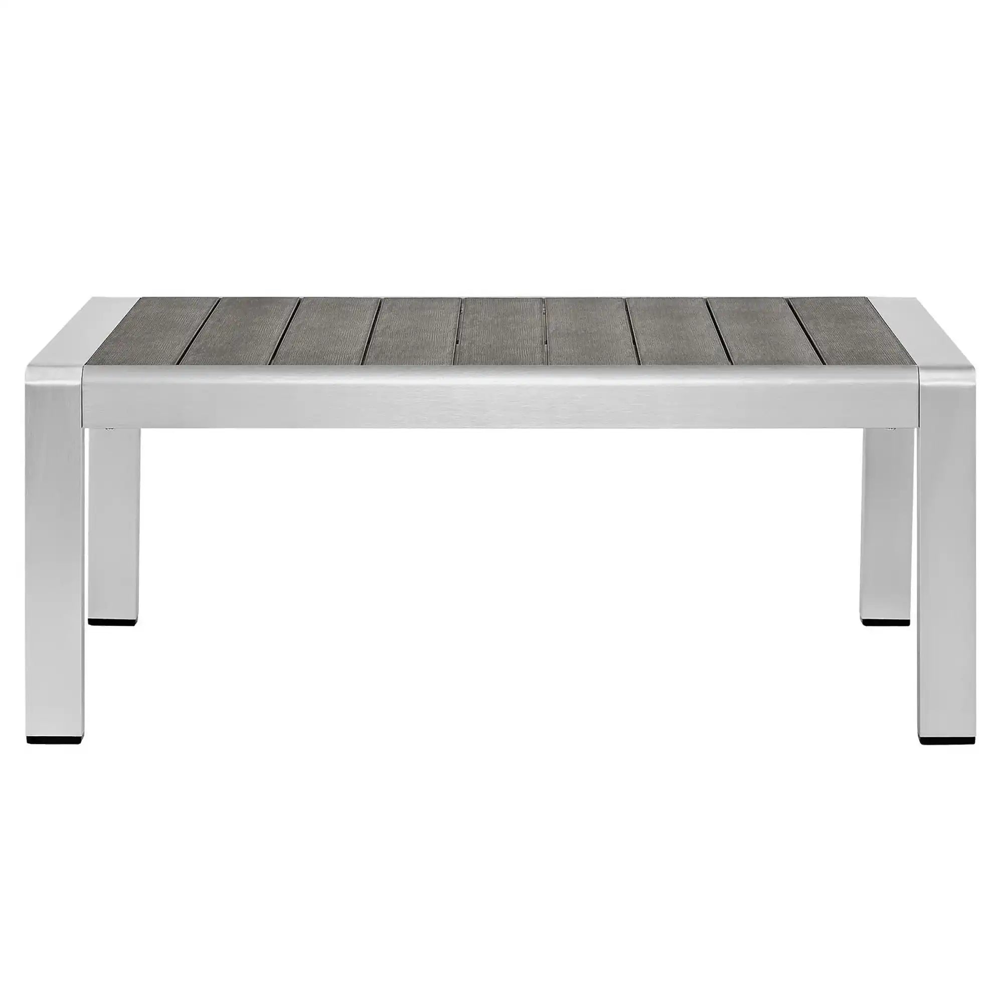 Shore Outdoor Patio Aluminum Coffee Table by Modway - Best Buy Furniture