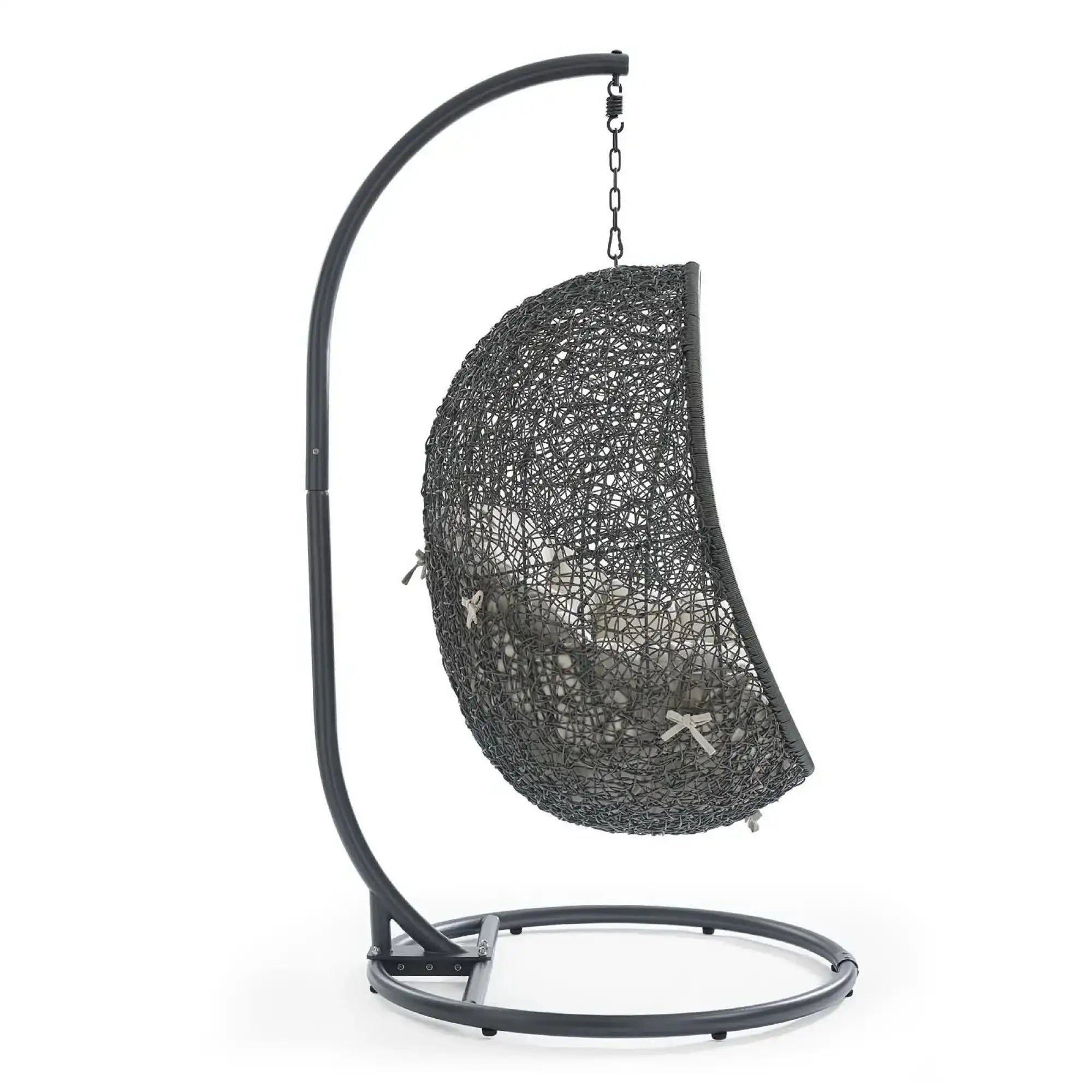 Hide Outdoor Patio Swing Chair With Stand by Modway - Best Buy Furniture