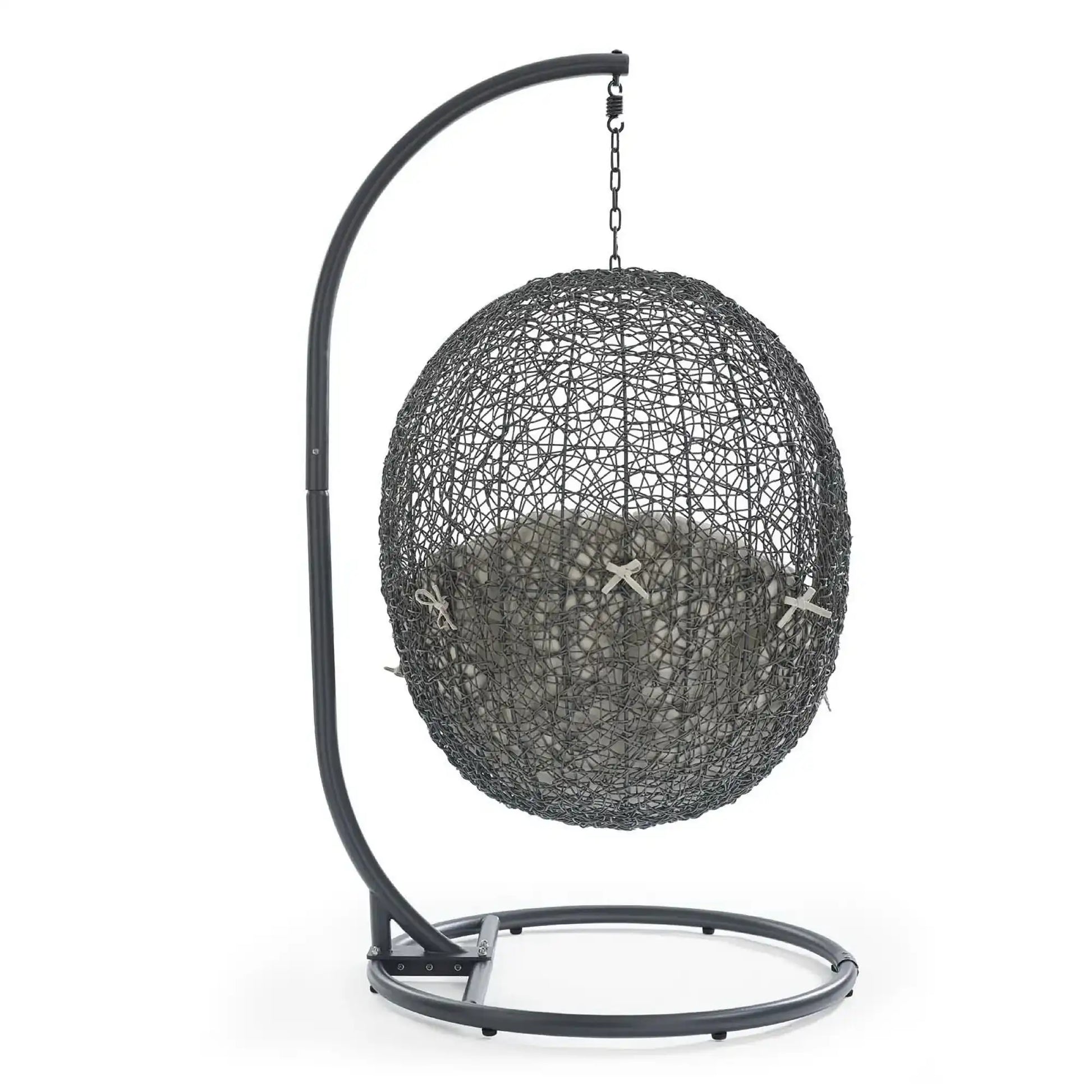 Hide Outdoor Patio Swing Chair With Stand by Modway - Best Buy Furniture