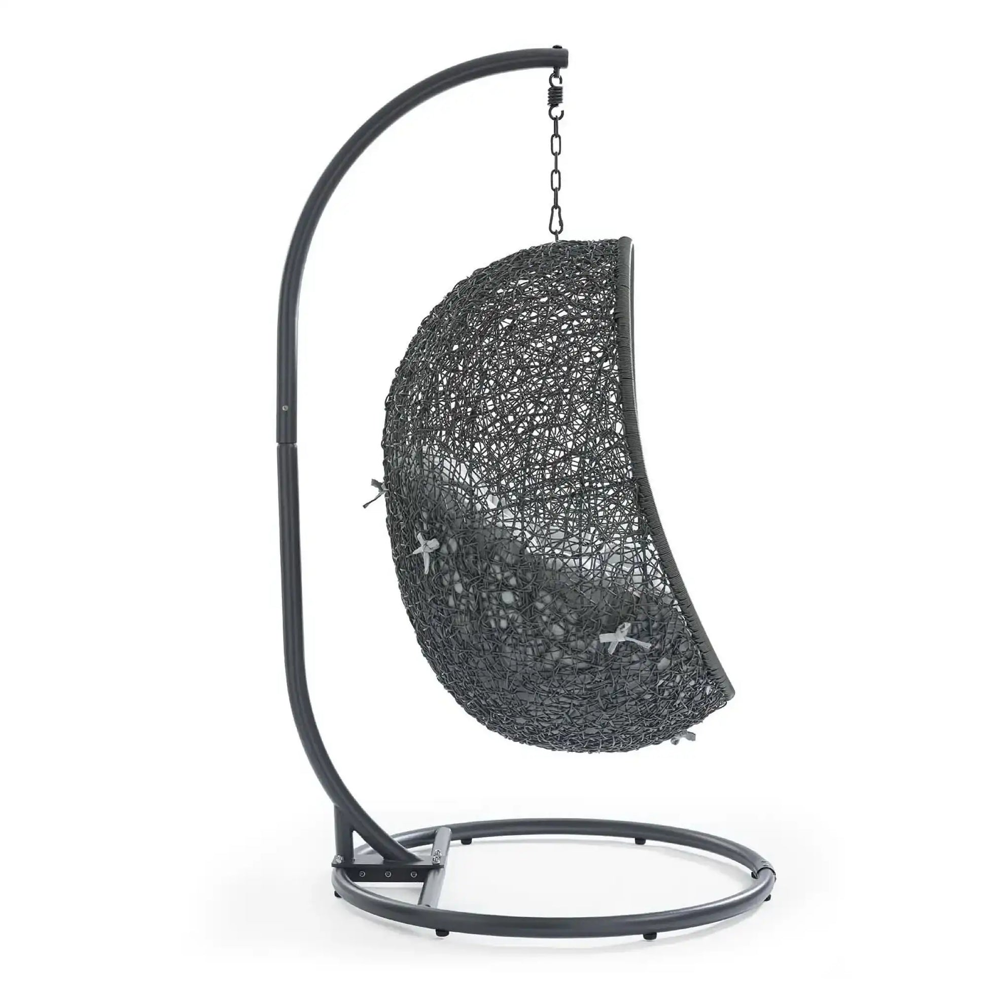 Hide Outdoor Patio Swing Chair With Stand by Modway - Best Buy Furniture