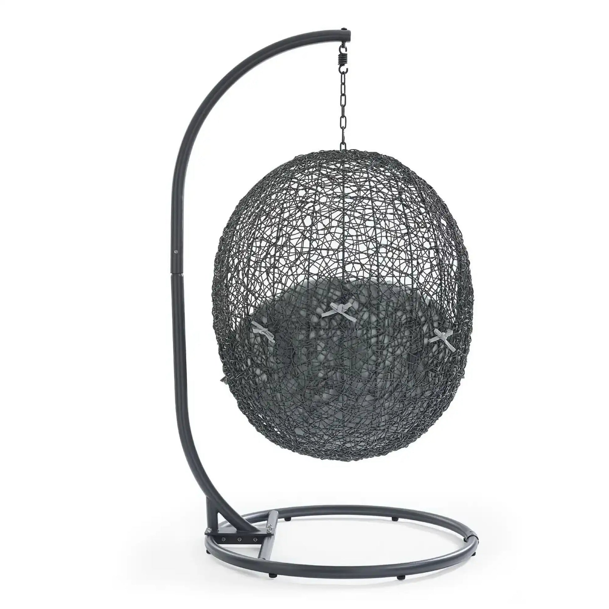 Hide Outdoor Patio Swing Chair With Stand by Modway - Best Buy Furniture