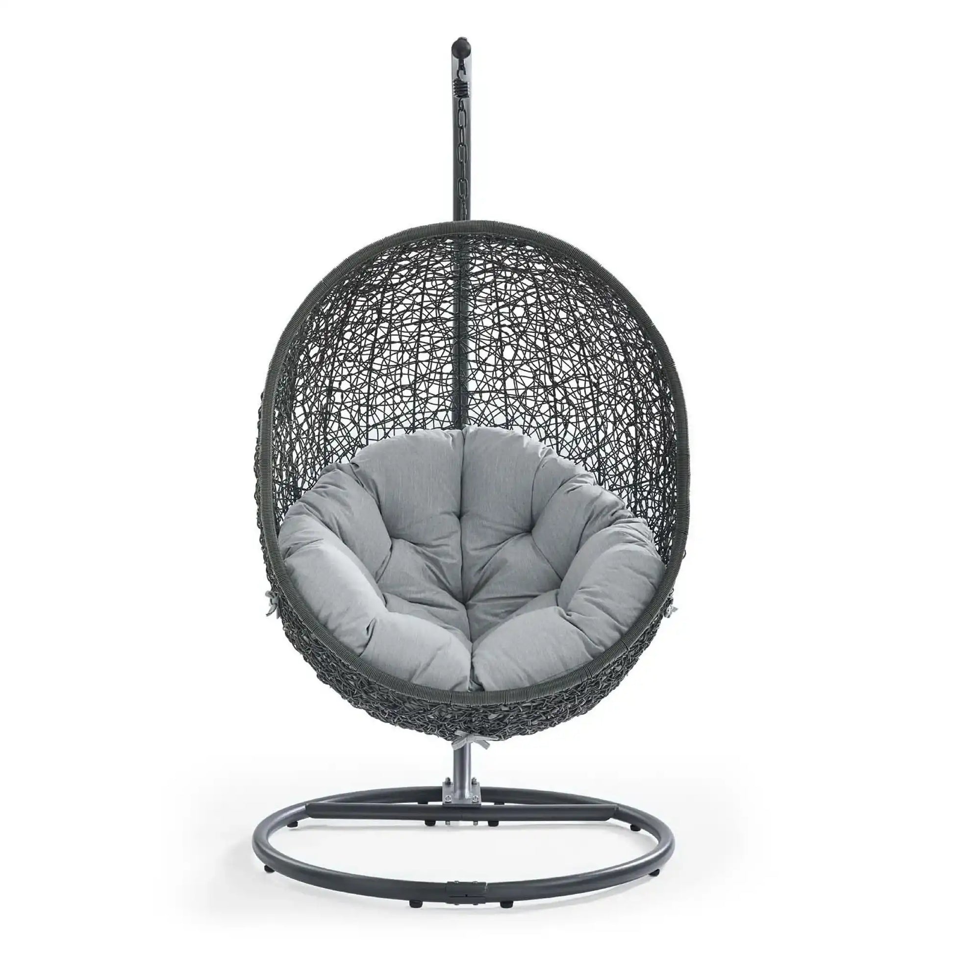 Hide Outdoor Patio Swing Chair With Stand by Modway - Best Buy Furniture