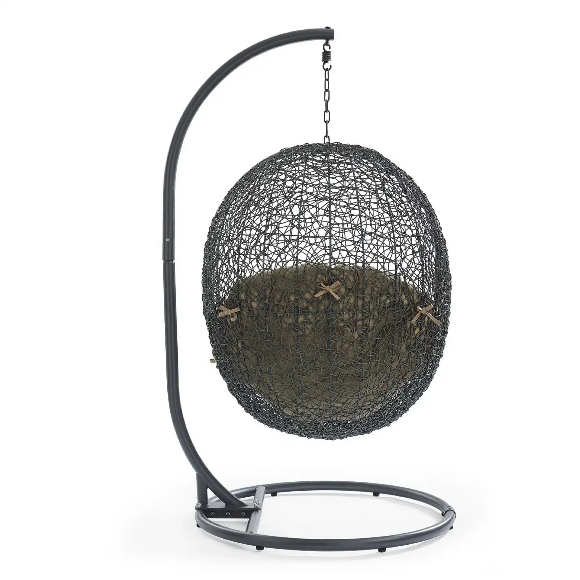 Hide Outdoor Patio Swing Chair With Stand by Modway - Best Buy Furniture
