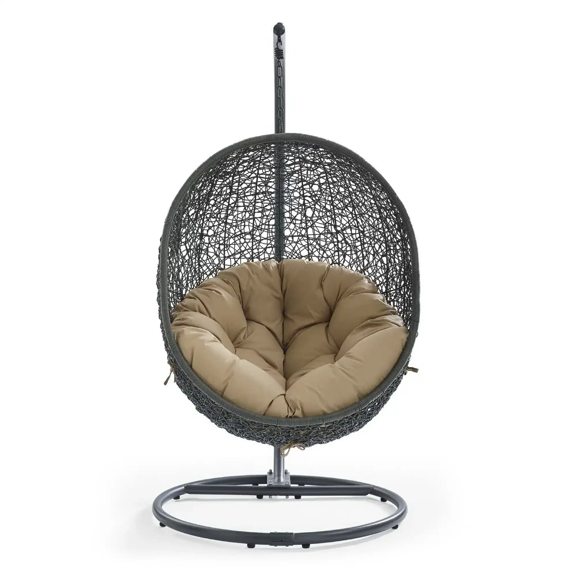 Hide Outdoor Patio Swing Chair With Stand by Modway - Best Buy Furniture