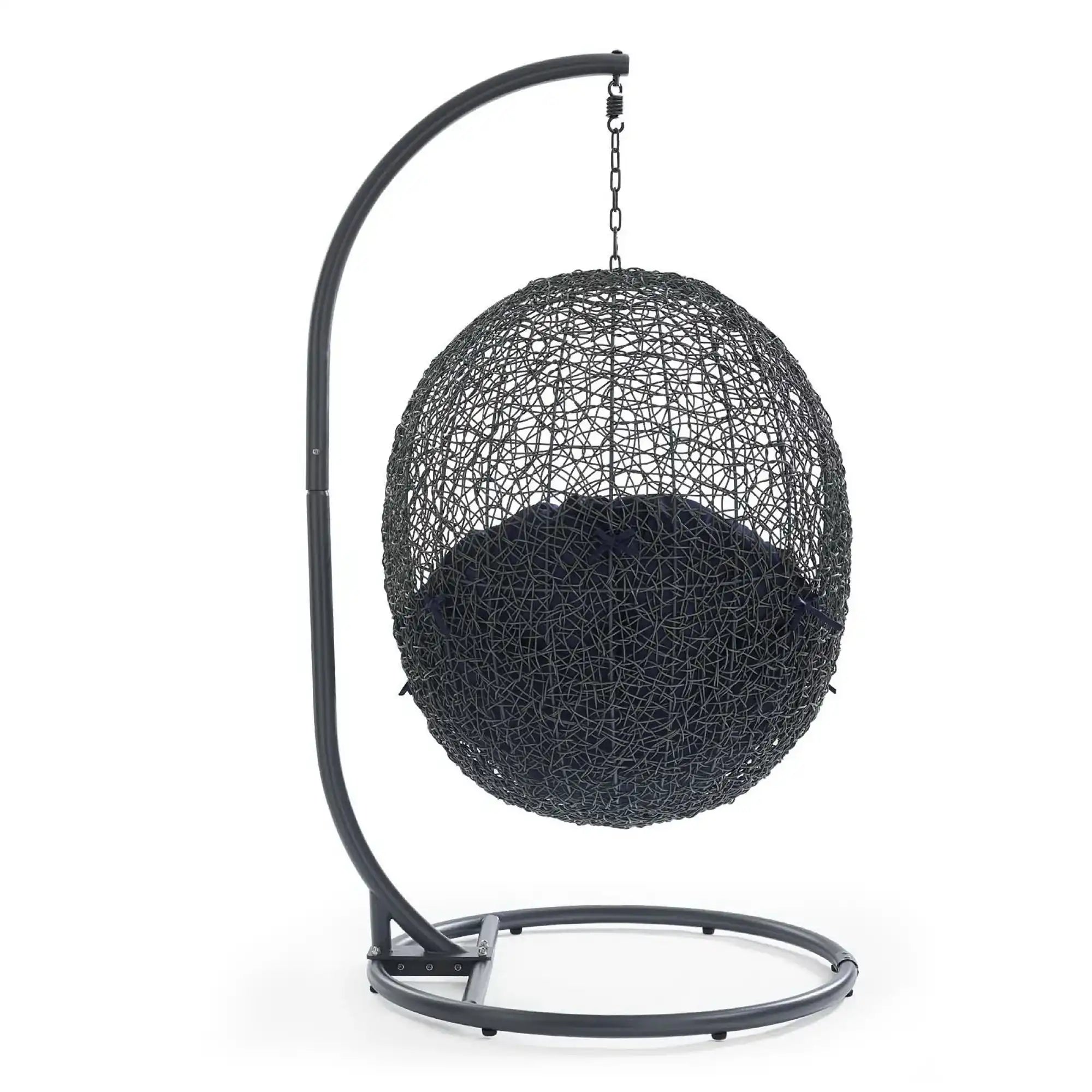 Hide Outdoor Patio Swing Chair With Stand by Modway - Best Buy Furniture