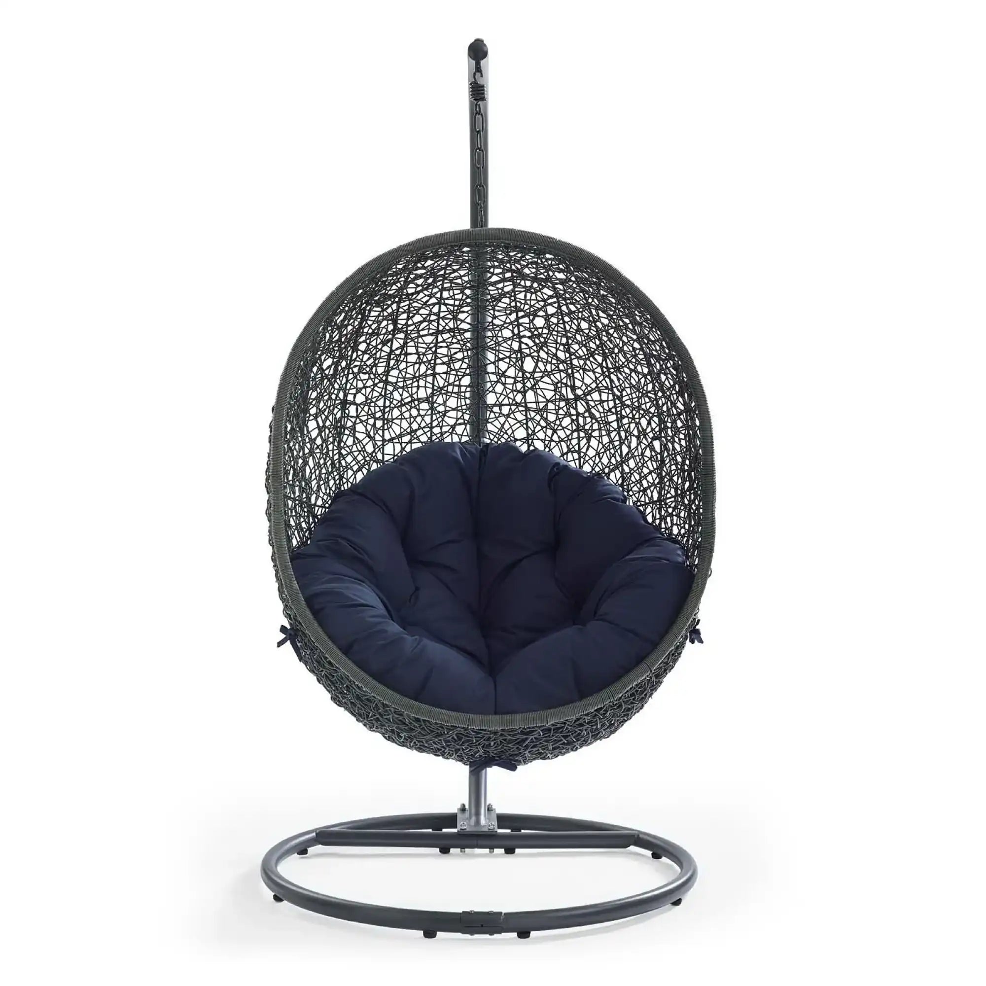 Hide Outdoor Patio Swing Chair With Stand by Modway - Best Buy Furniture