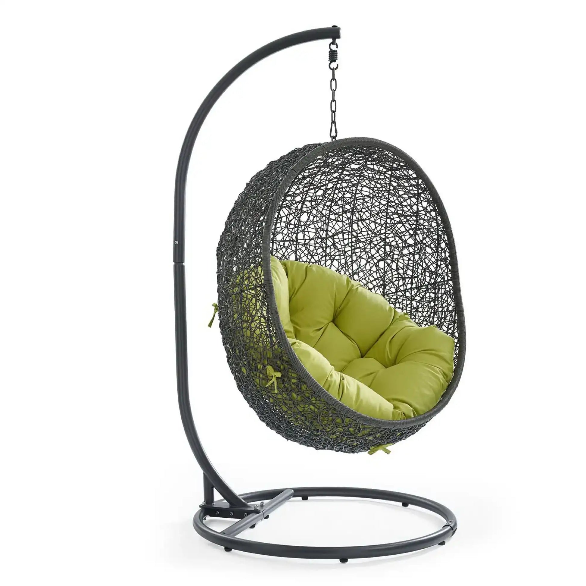 Hide Outdoor Patio Swing Chair With Stand by Modway - Best Buy Furniture