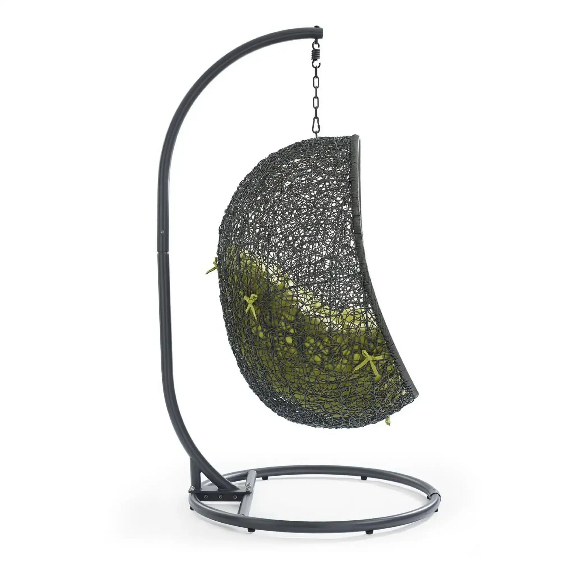 Hide Outdoor Patio Swing Chair With Stand by Modway - Best Buy Furniture
