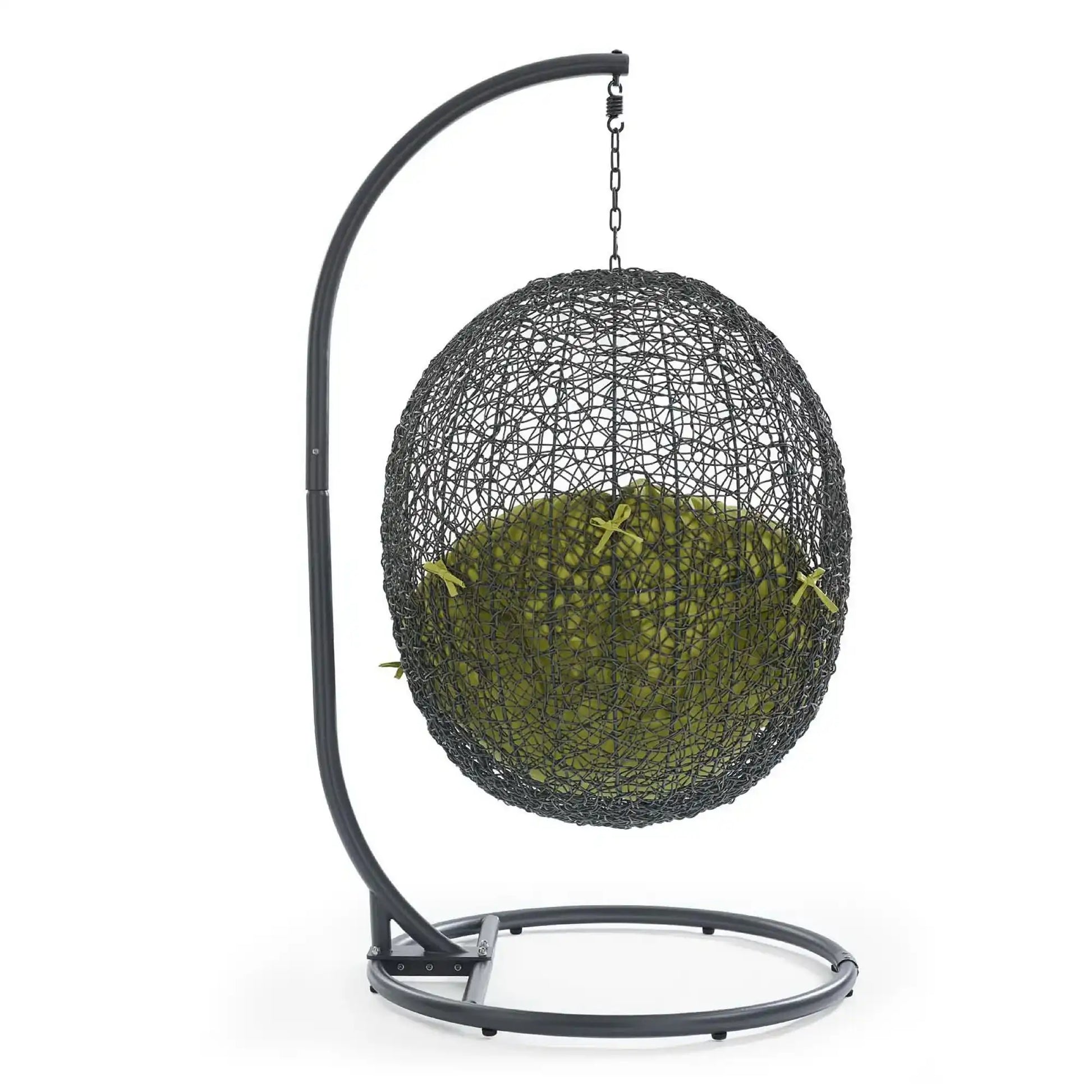 Hide Outdoor Patio Swing Chair With Stand by Modway - Best Buy Furniture