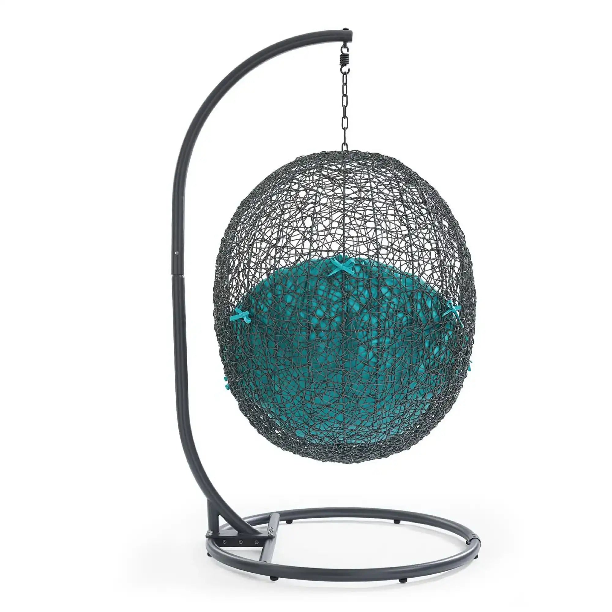 Hide Outdoor Patio Swing Chair With Stand by Modway - Best Buy Furniture
