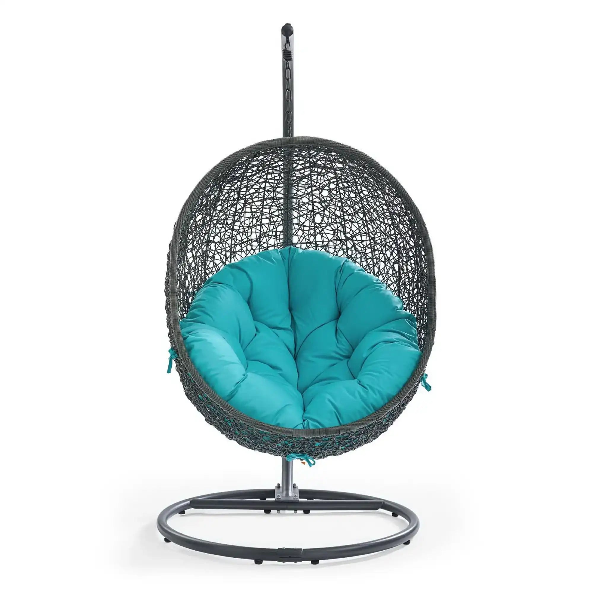 Hide Outdoor Patio Swing Chair With Stand by Modway - Best Buy Furniture