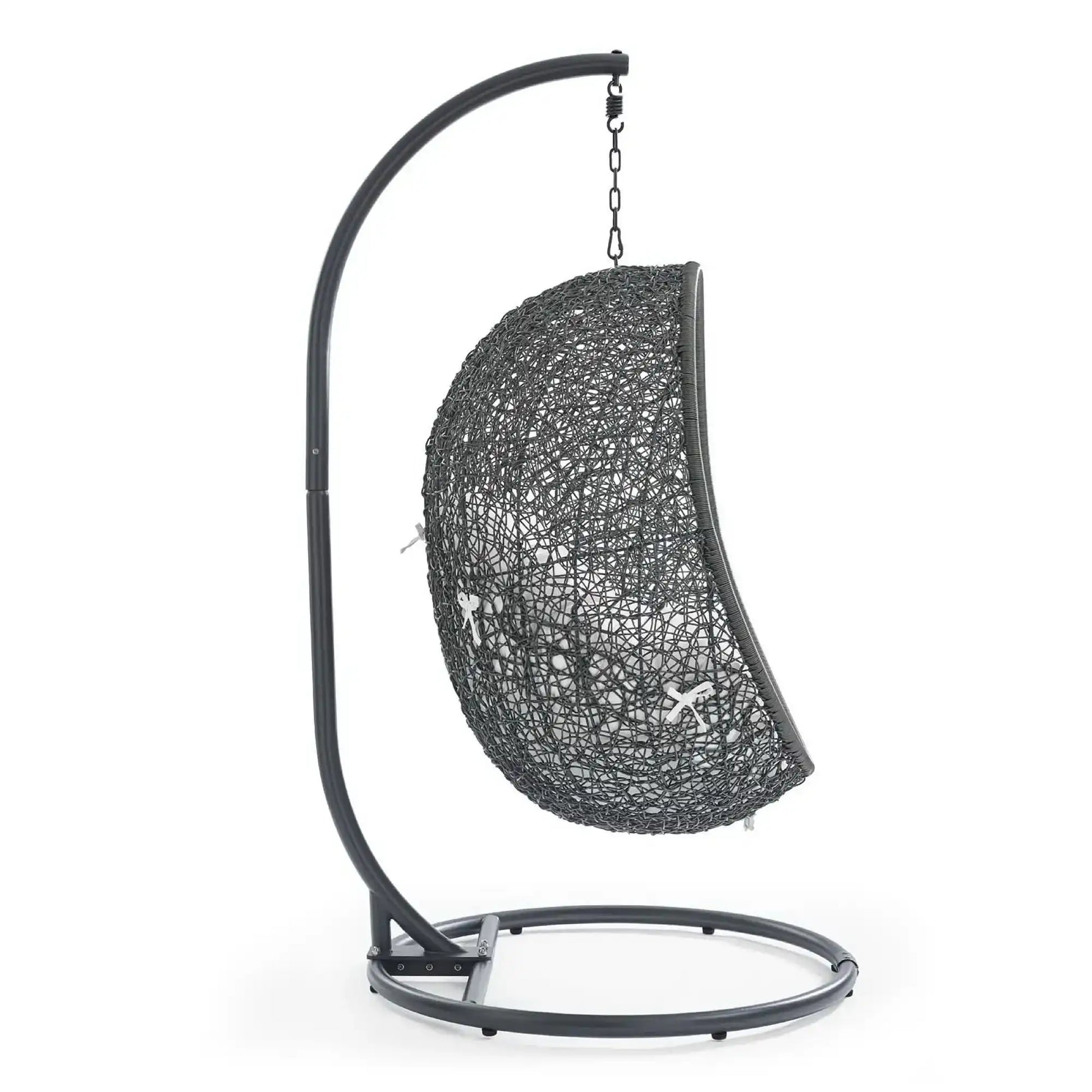 Hide Outdoor Patio Swing Chair With Stand by Modway - Best Buy Furniture