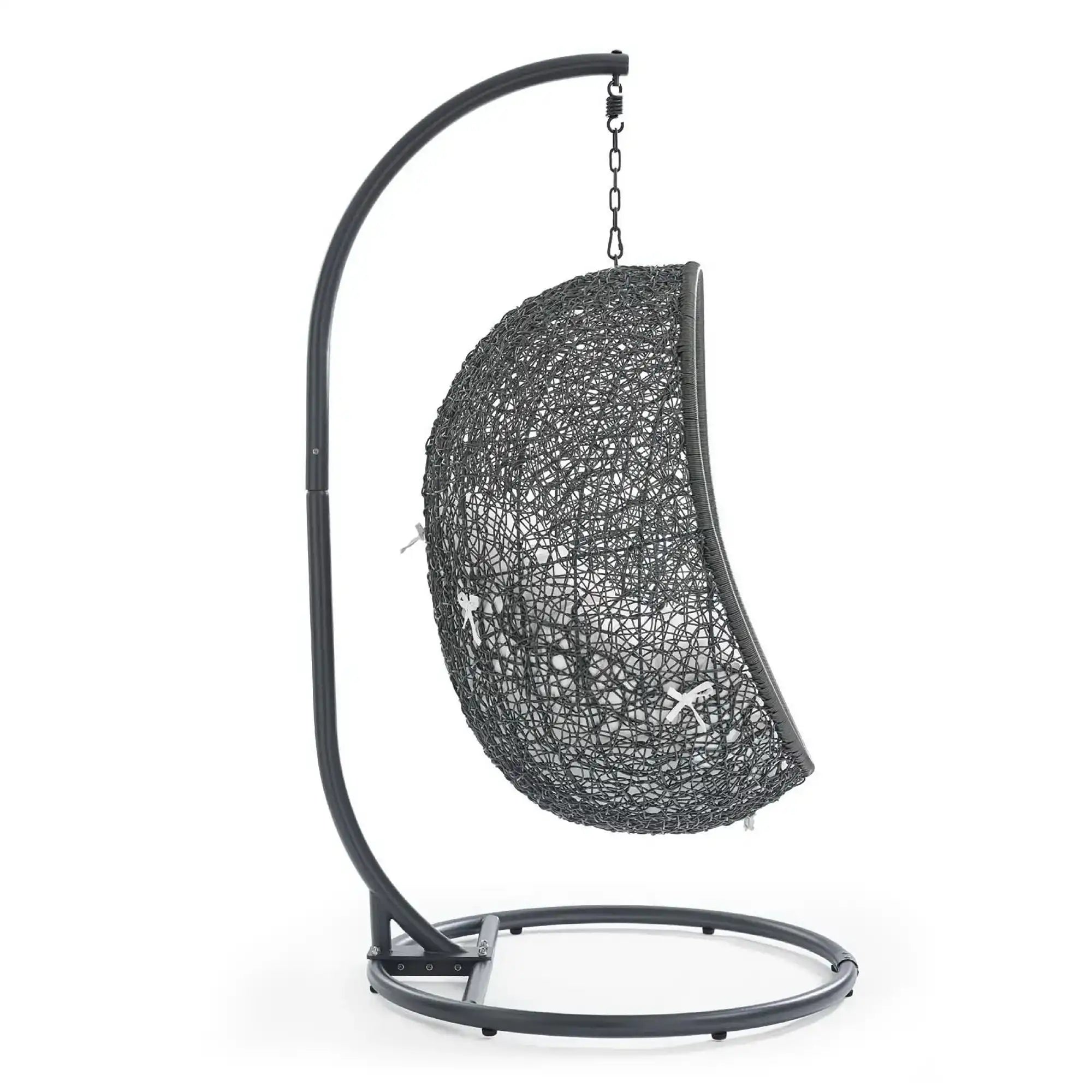 Hide Outdoor Patio Swing Chair With Stand by Modway - Best Buy Furniture
