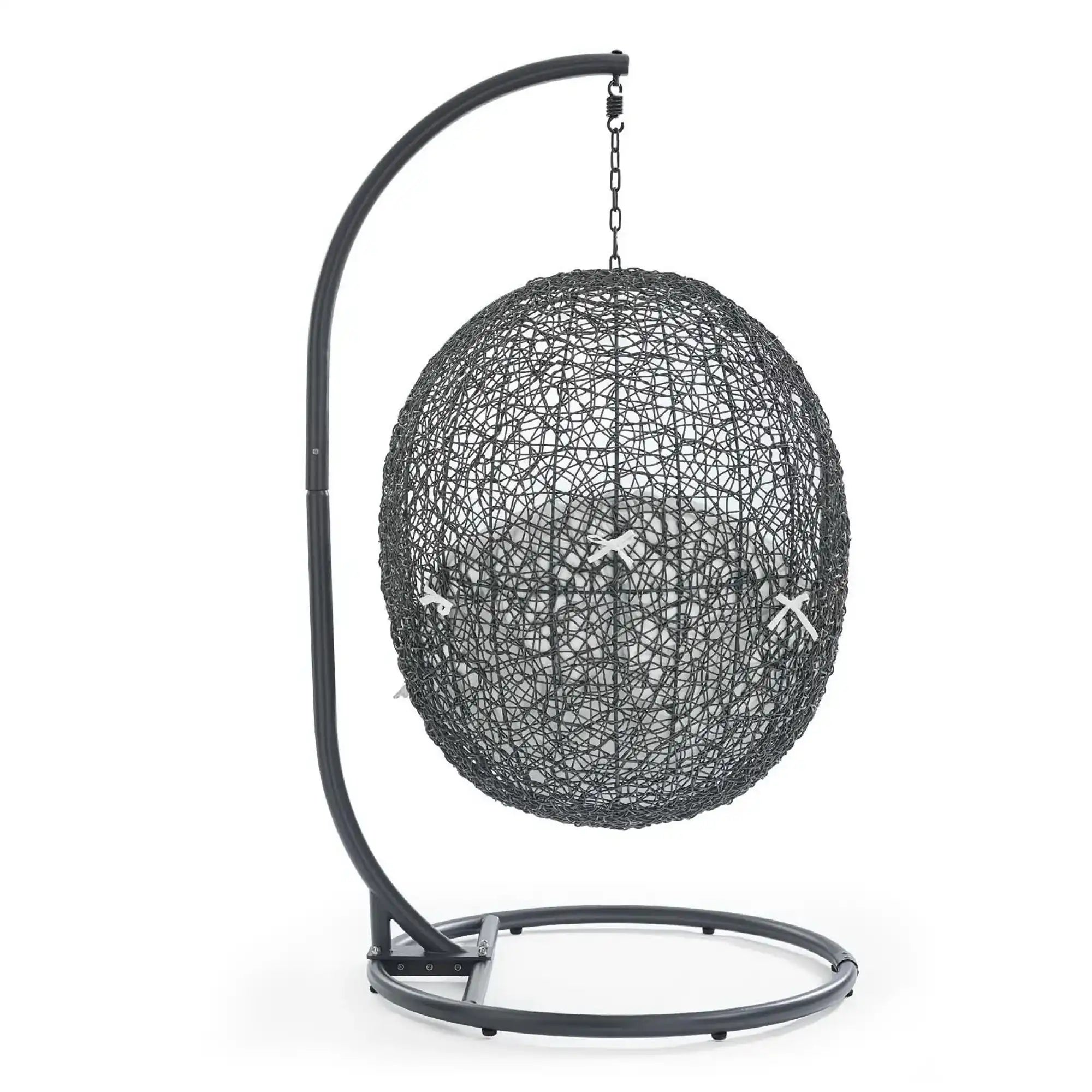 Hide Outdoor Patio Swing Chair With Stand by Modway - Best Buy Furniture