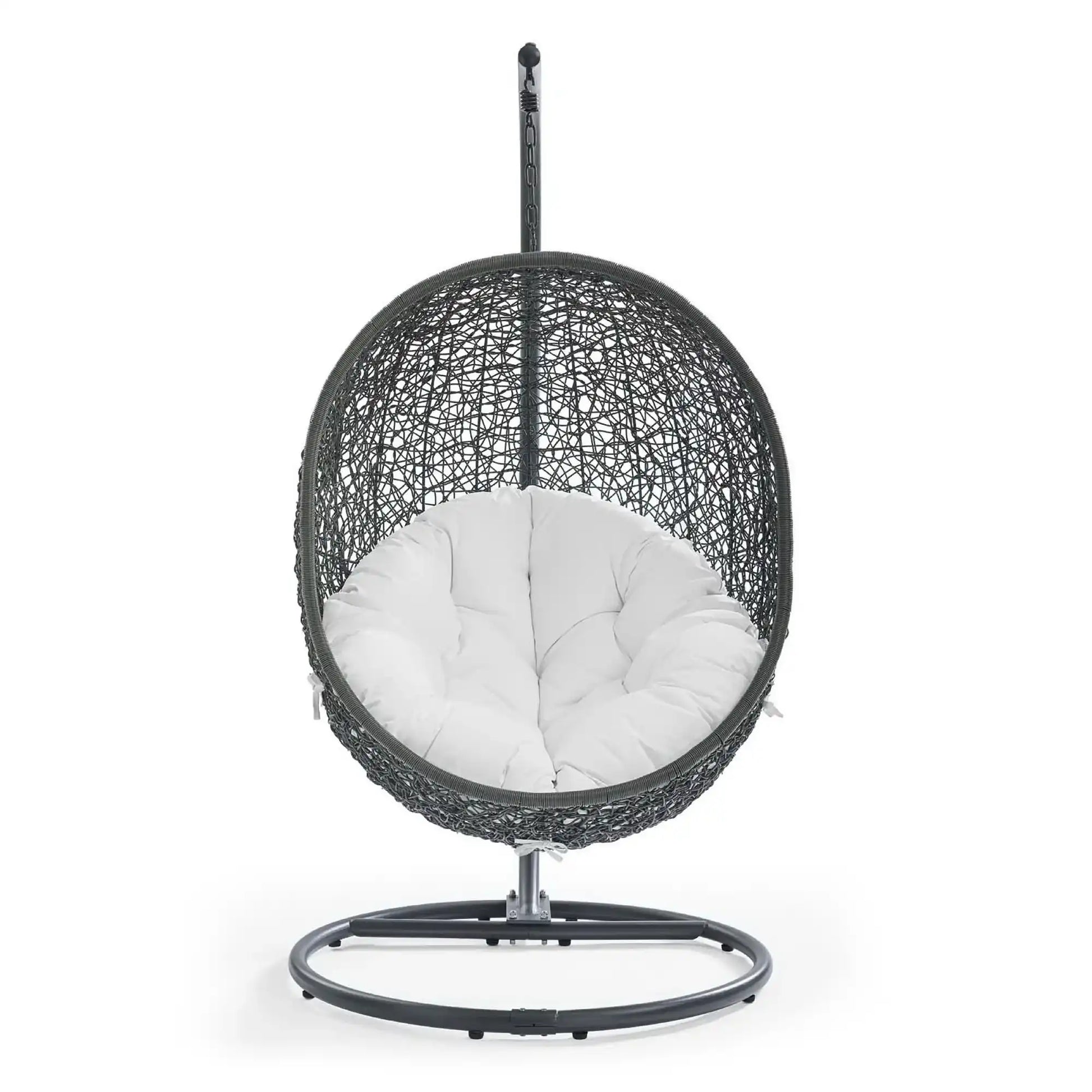Hide Outdoor Patio Swing Chair With Stand by Modway - Best Buy Furniture